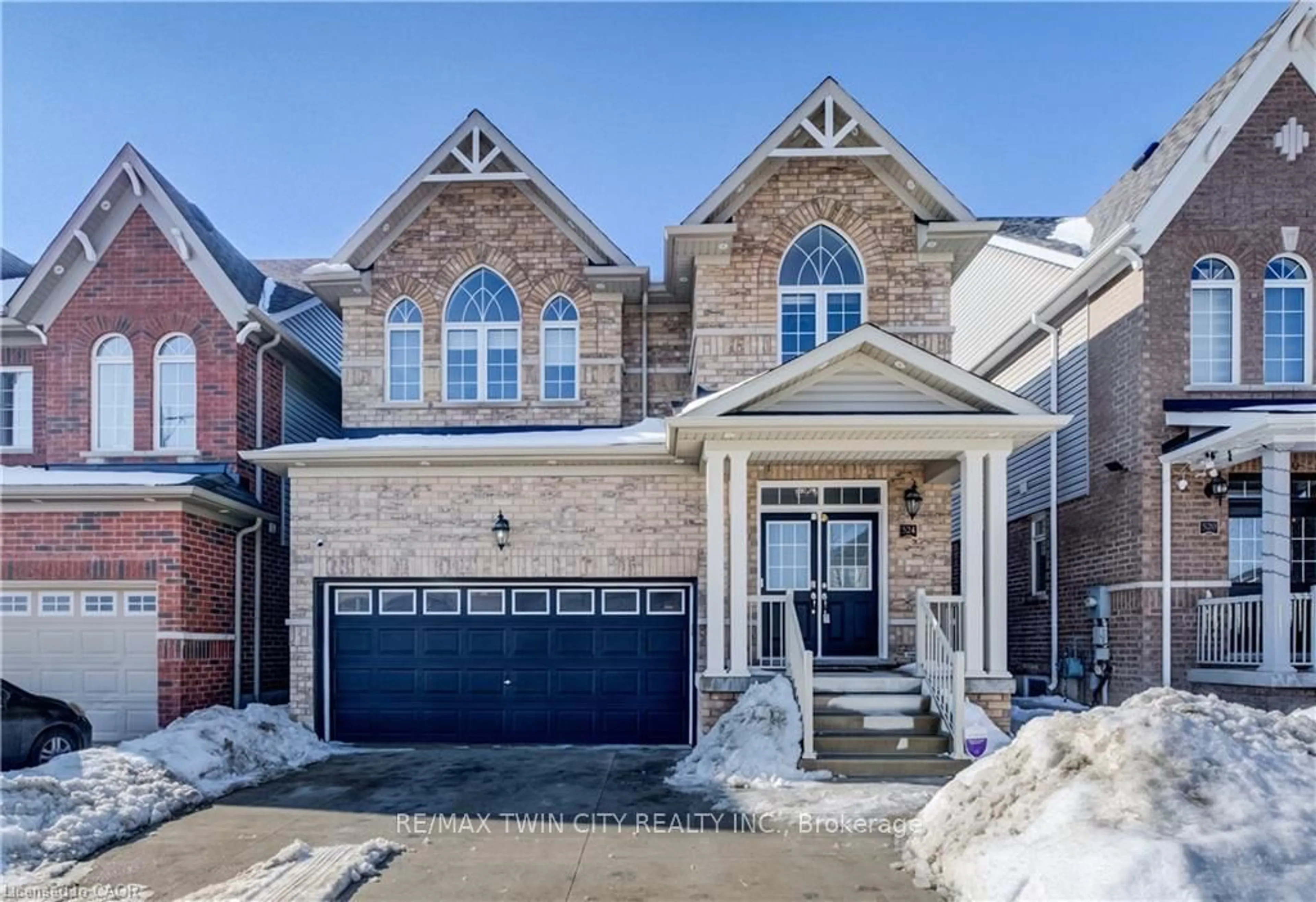 Home with brick exterior material, street for 524 LINDEN Dr, Cambridge Ontario N3H 5L5