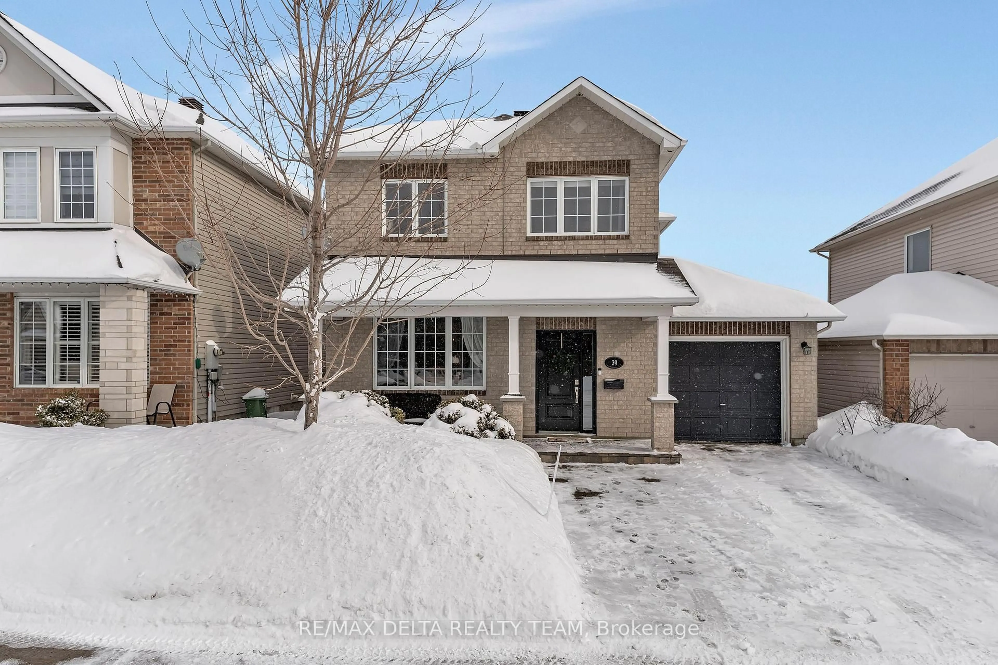 Home with brick exterior material, street for 39 Sunvale Way, Ottawa Ontario K2G 6Y1