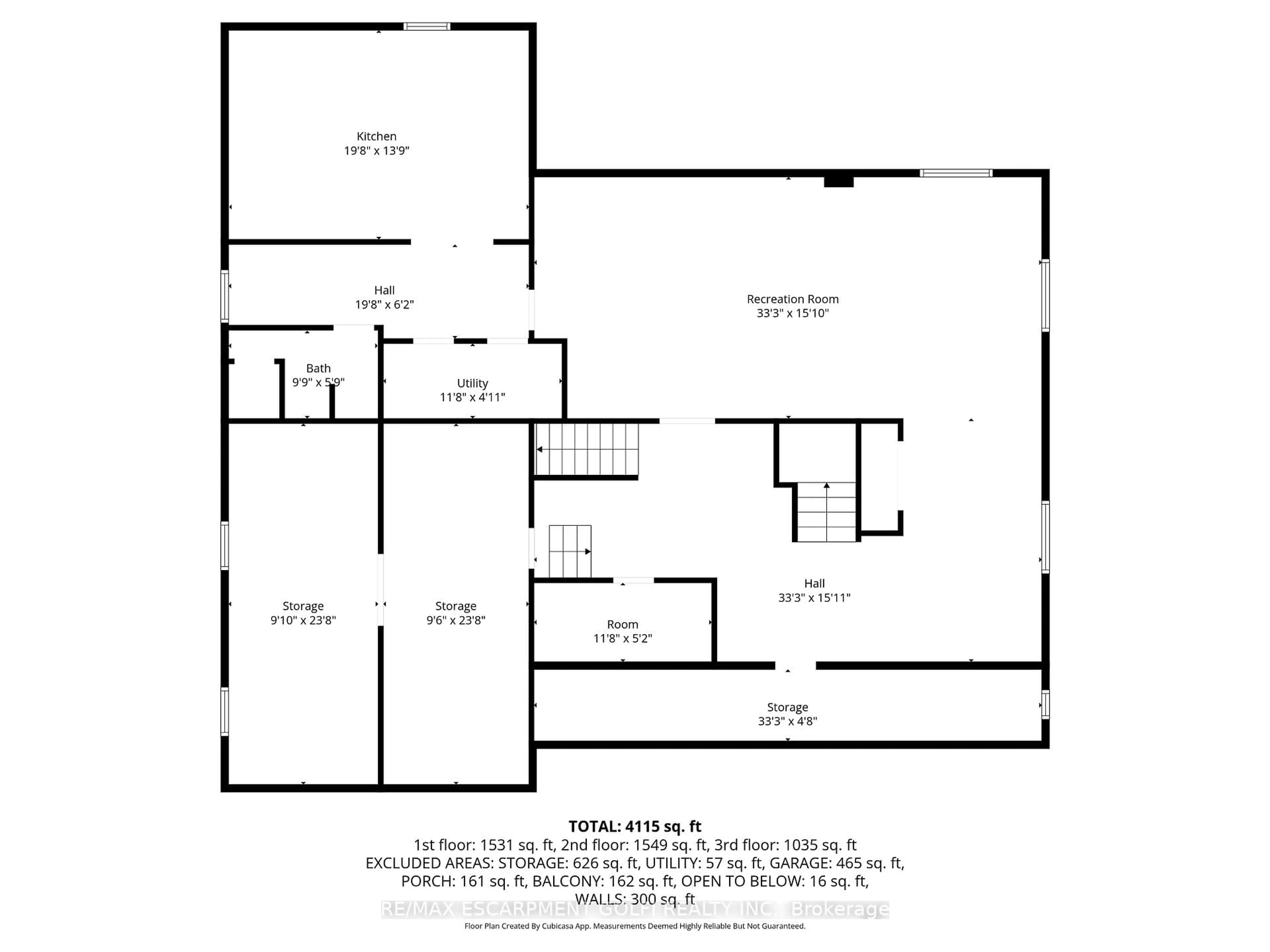 Floor plan for 383 Scenic Dr, Hamilton Ontario L9C 1G6