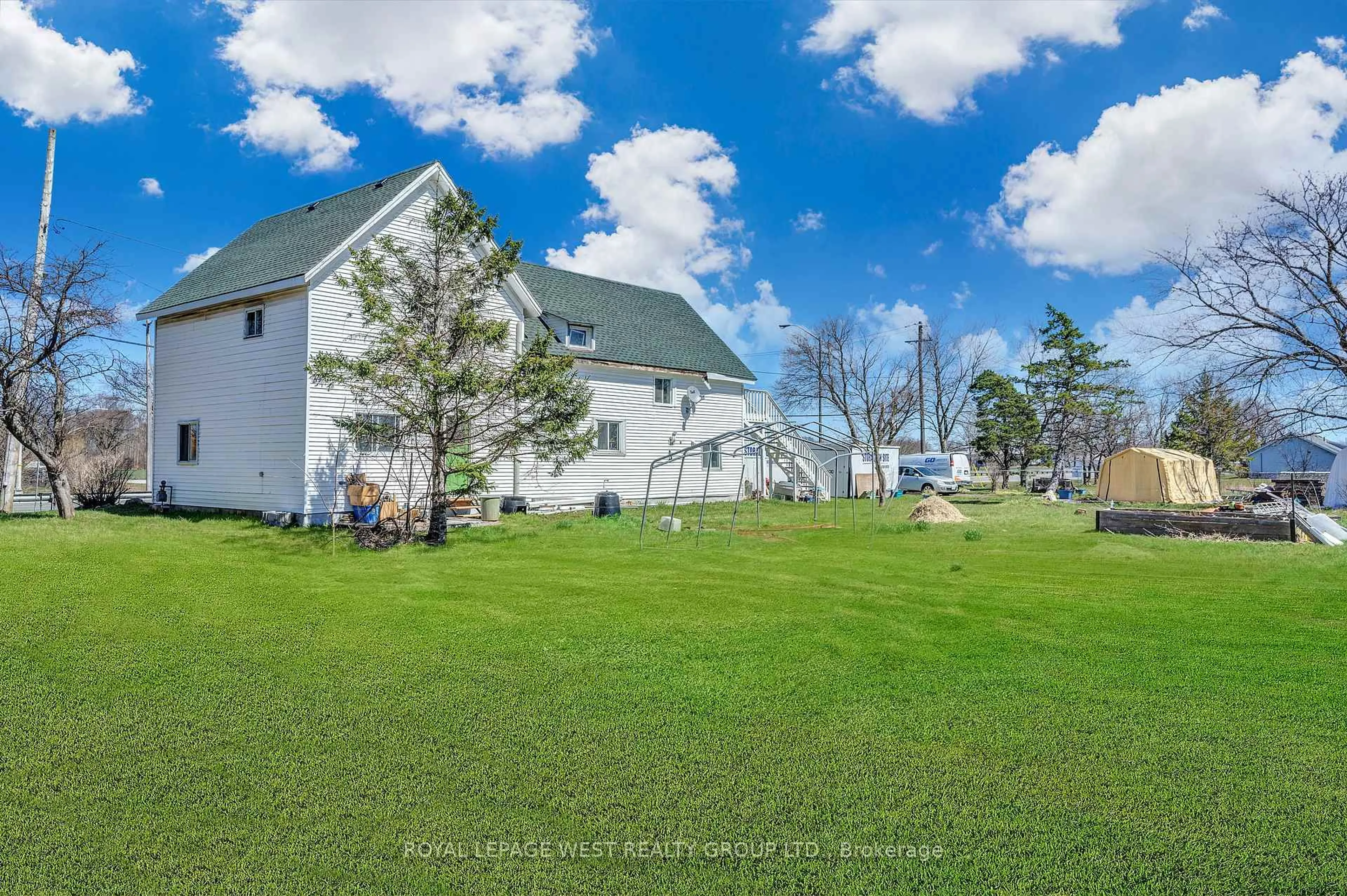 A pic from outside/outdoor area/front of a property/back of a property/a pic from drone, water/lake/river/ocean view for 3493 Highway 3, Port Colborne Ontario L3K 5V3