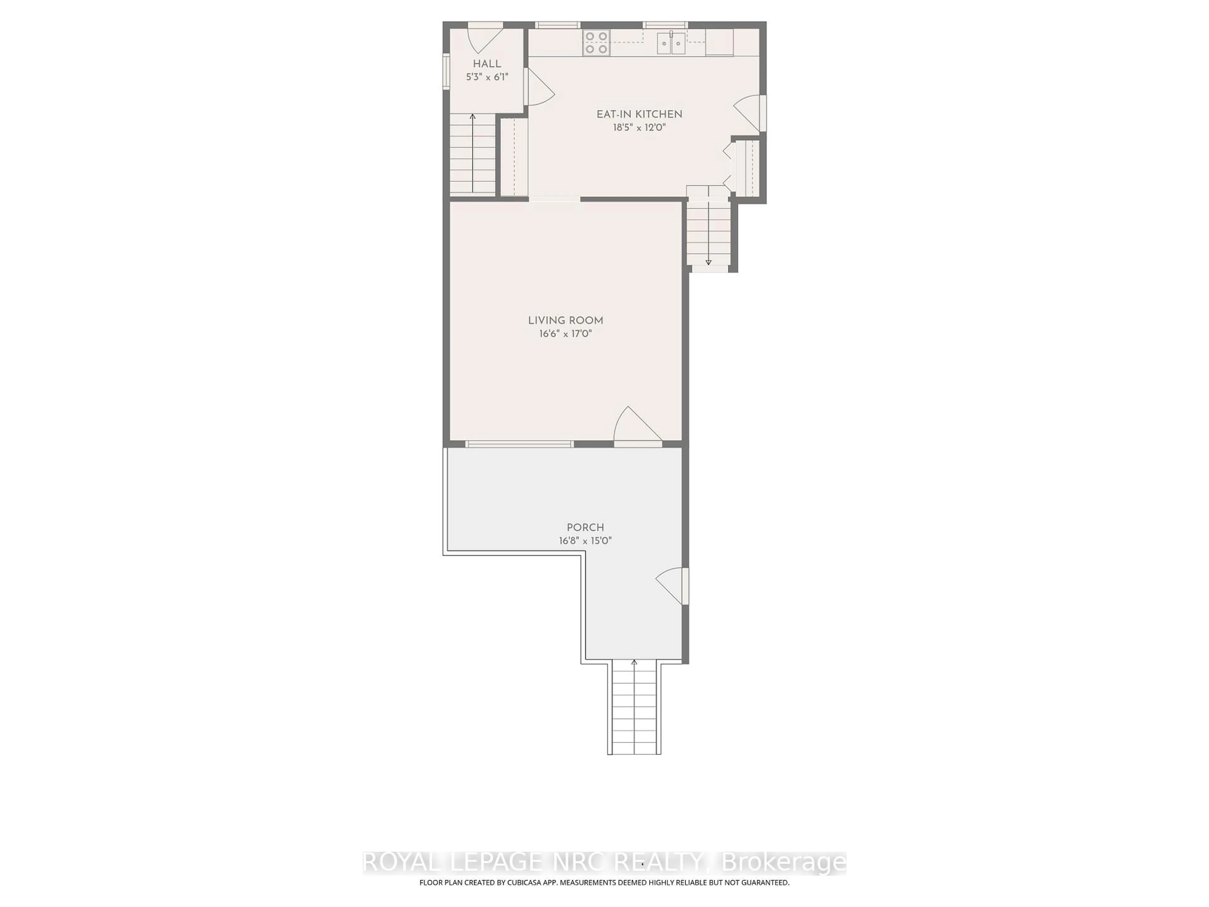 Floor plan for 87 Pine St, Thorold Ontario L2V 3L9