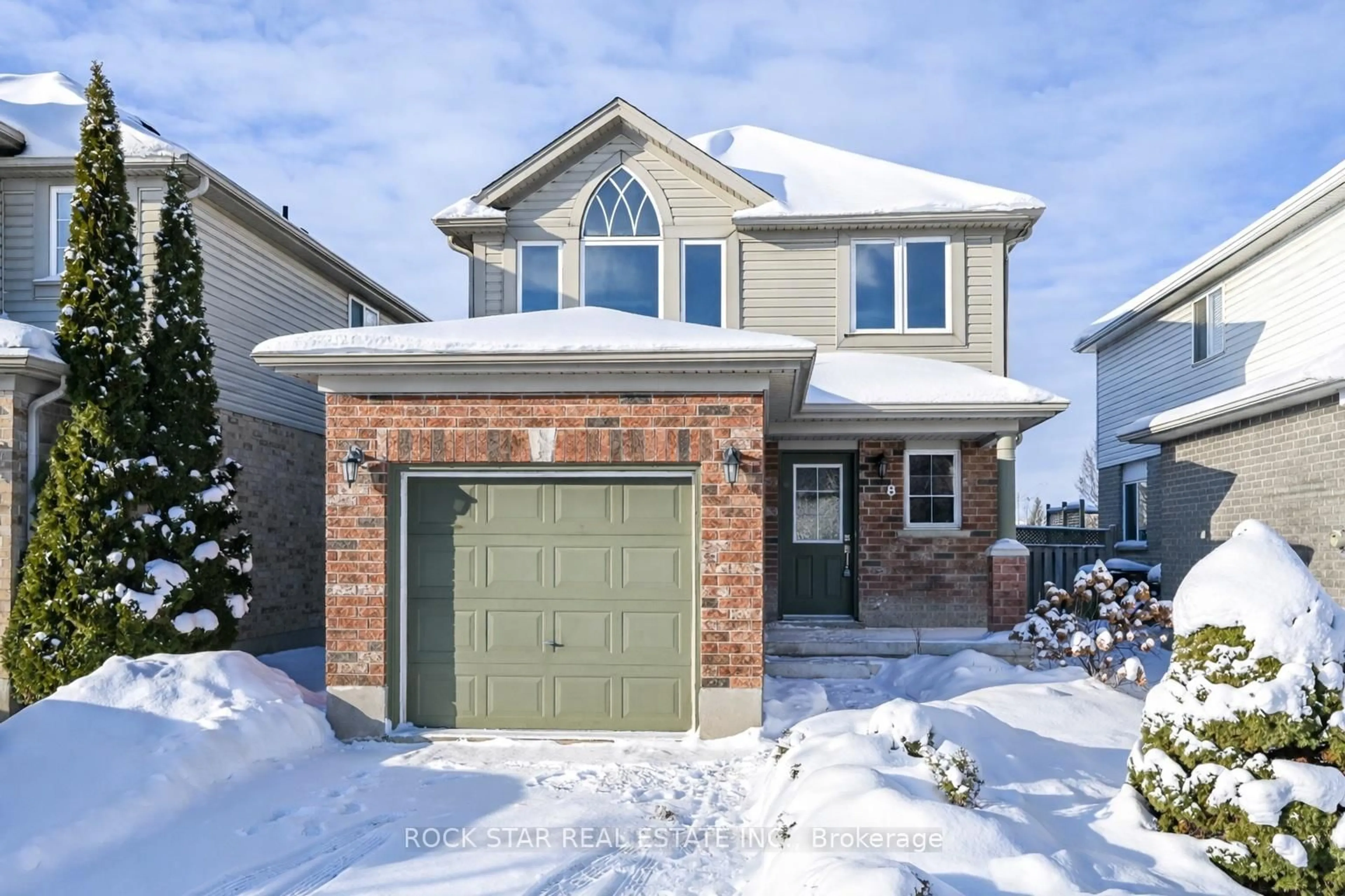 Home with brick exterior material, street for 8 Livingstone Cres, Cambridge Ontario N3H 5S7