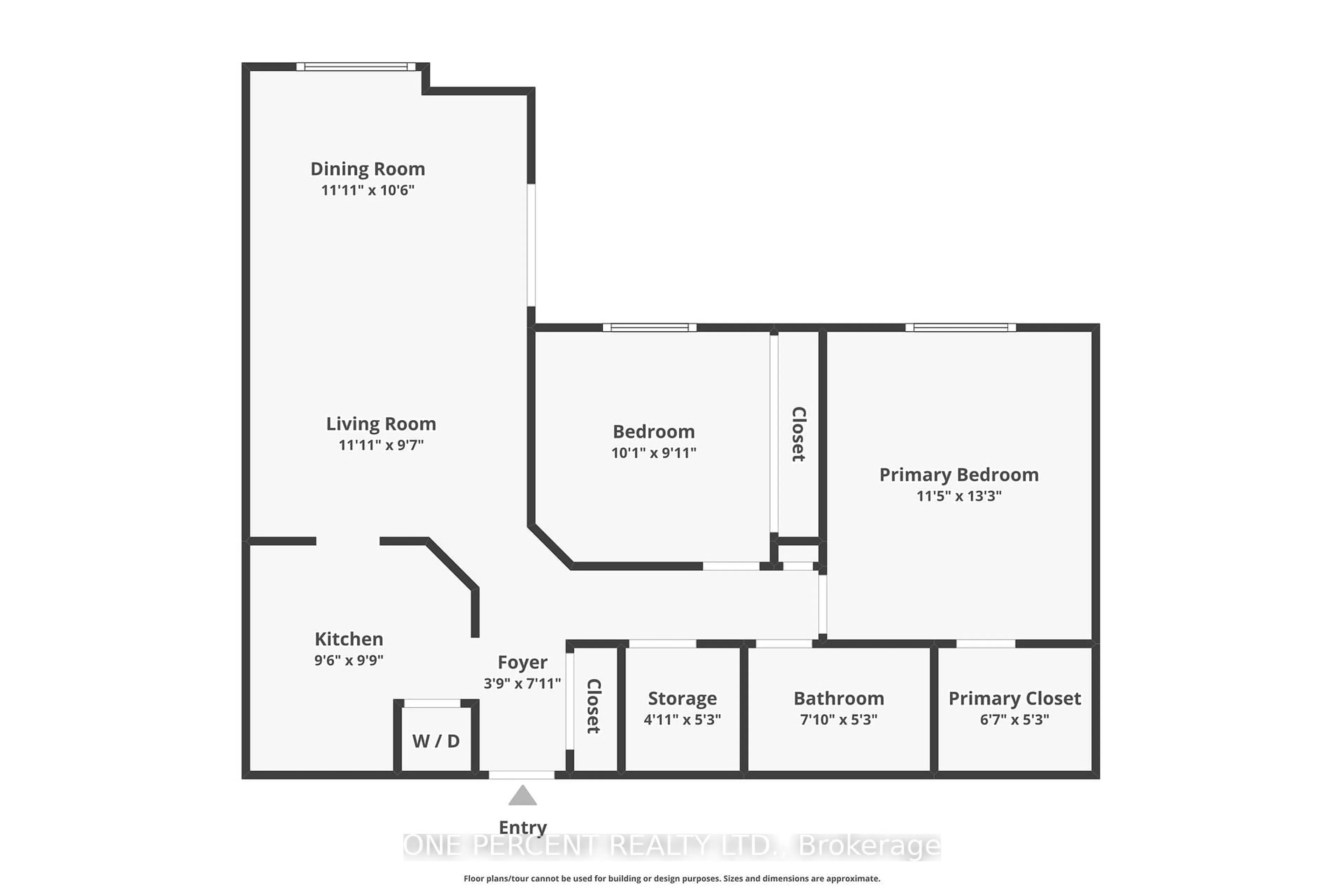 Floor plan for 270 Lorry Greenberg Dr #303, Ottawa Ontario K1T 3K2