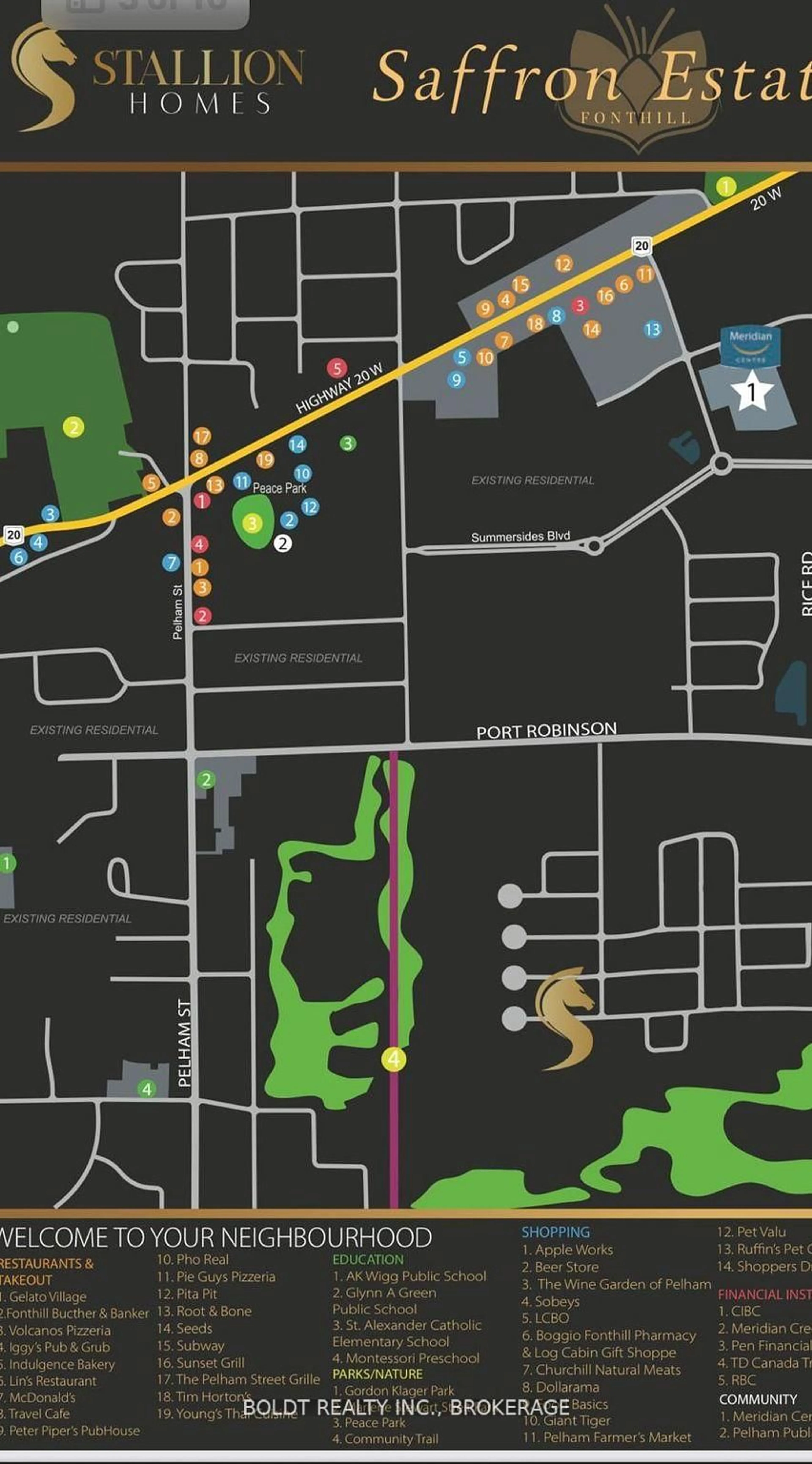 Picture of a map for 169 Walker Rd, Pelham Ontario L3B 5N5