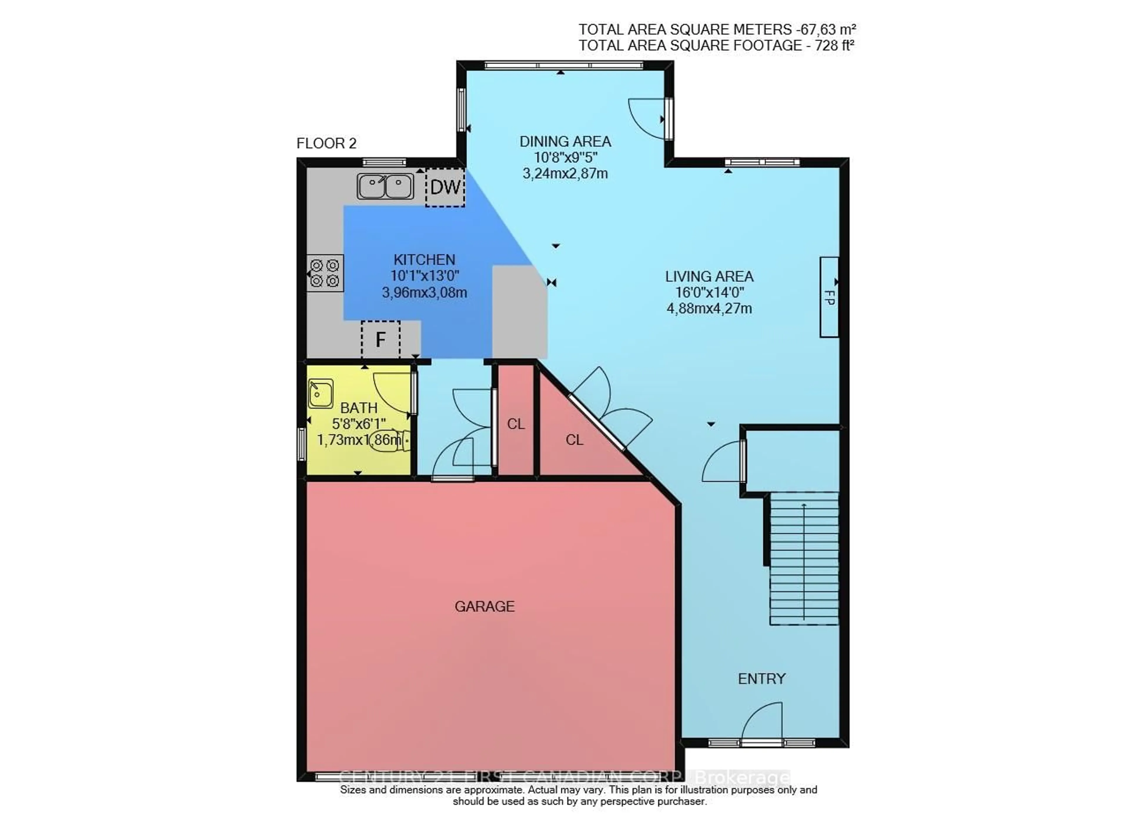 Floor plan for 777 Apricot Dr #38, London South Ontario N6K 5B3