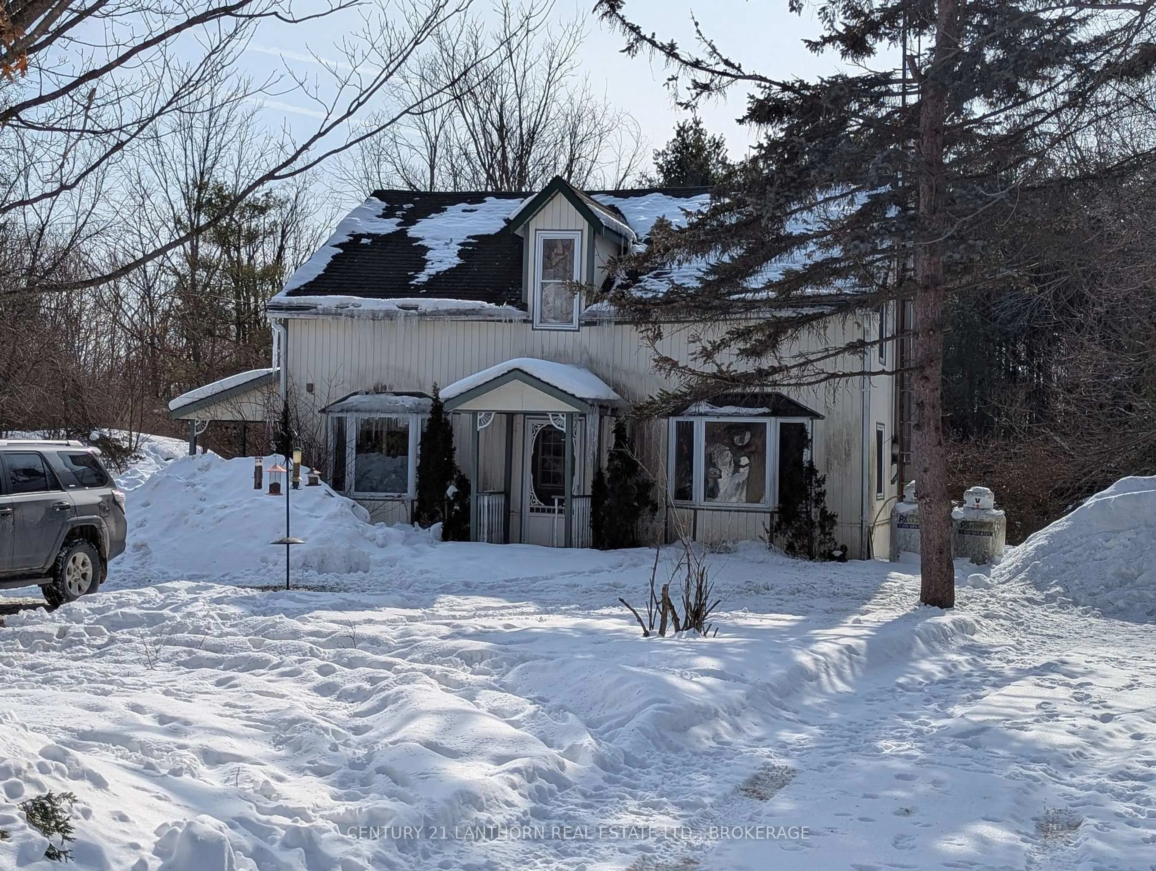 A pic from outside/outdoor area/front of a property/back of a property/a pic from drone, street for 3227 County Road 32 Rd, Leeds and the Thousand Islands Ontario K0H 2N0