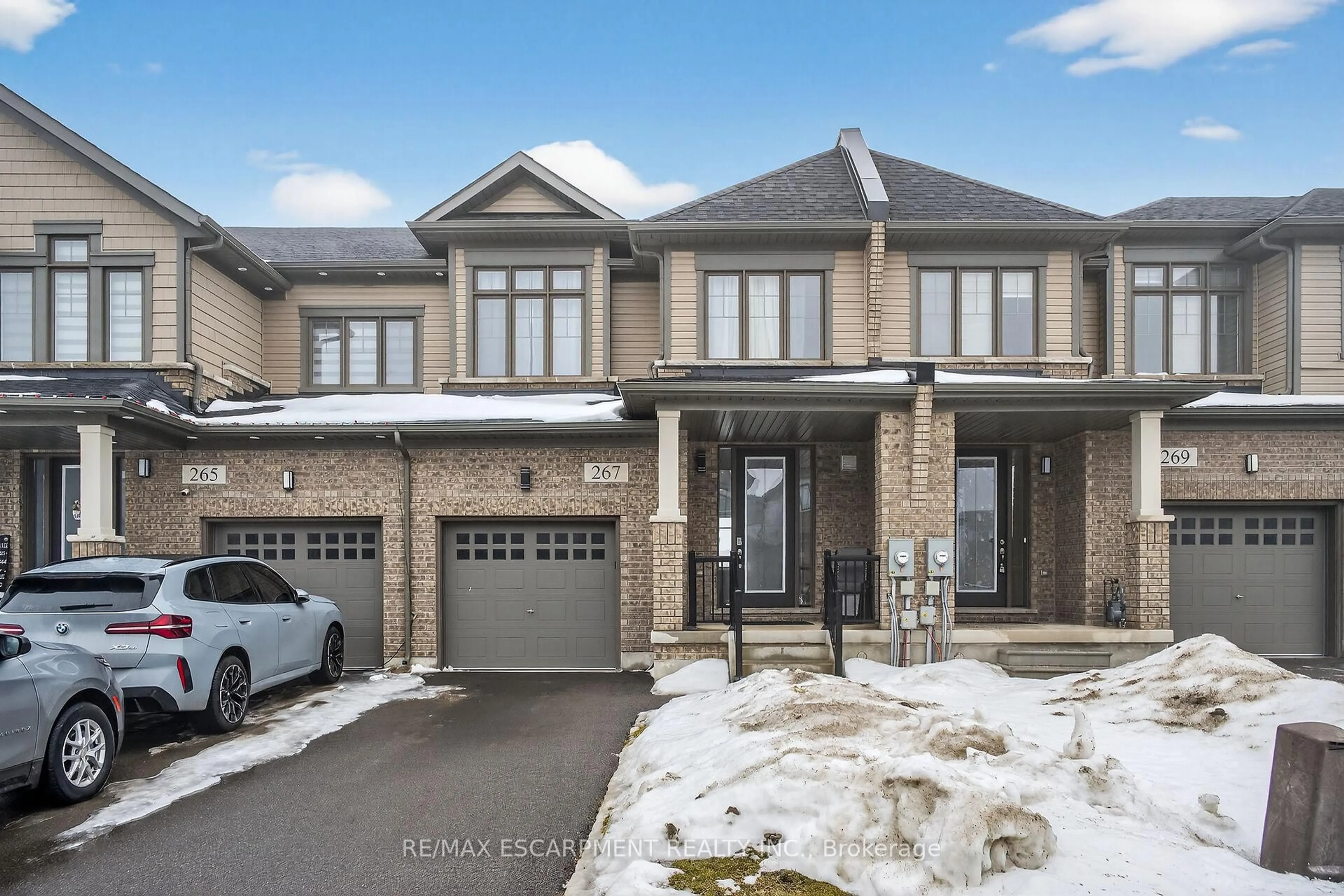 Home with brick exterior material, street for 267 Provident Way, Hamilton Ontario L0R 1W0