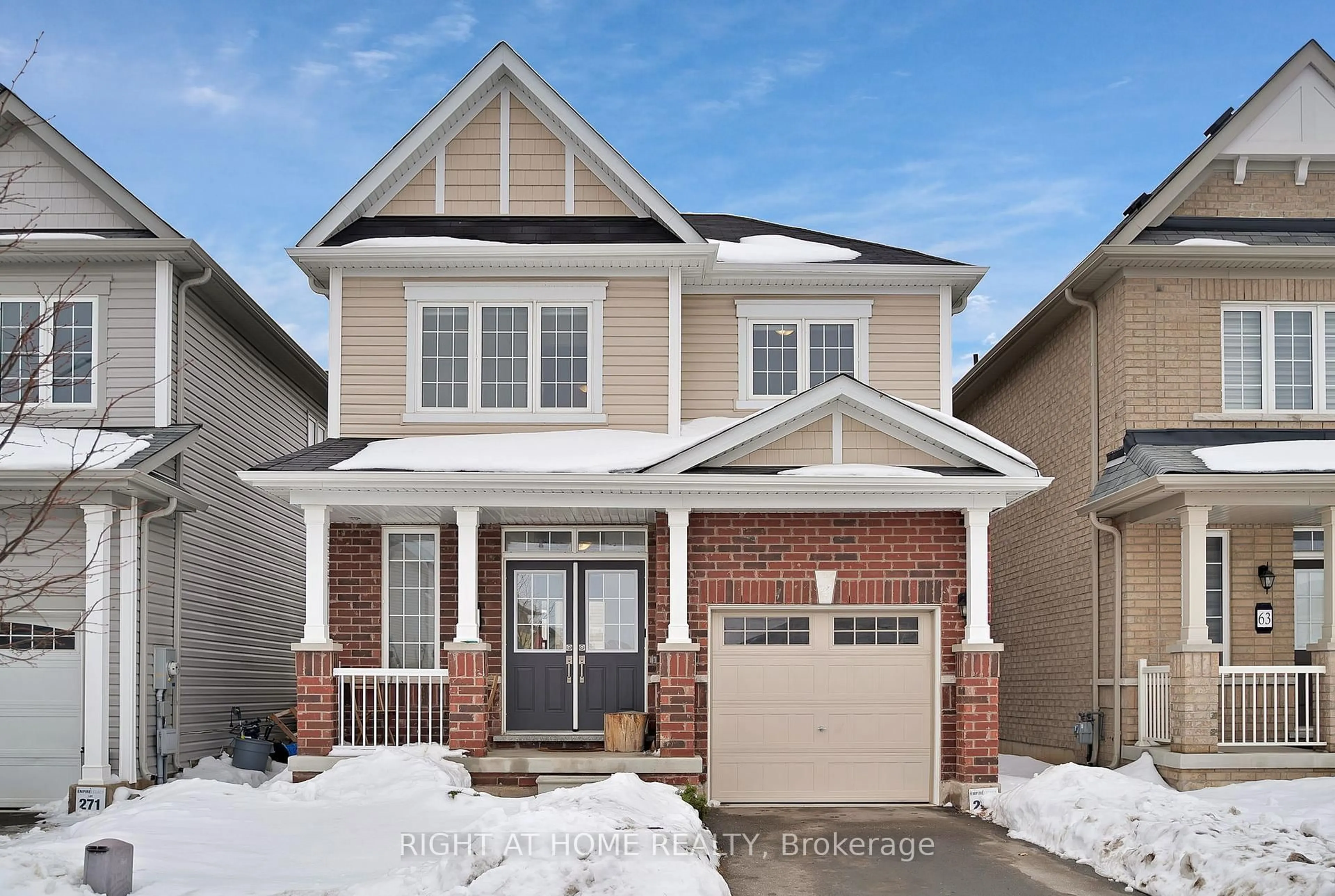 Home with brick exterior material, street for 61 Alexandra Dr, Thorold Ontario L3B 0G3