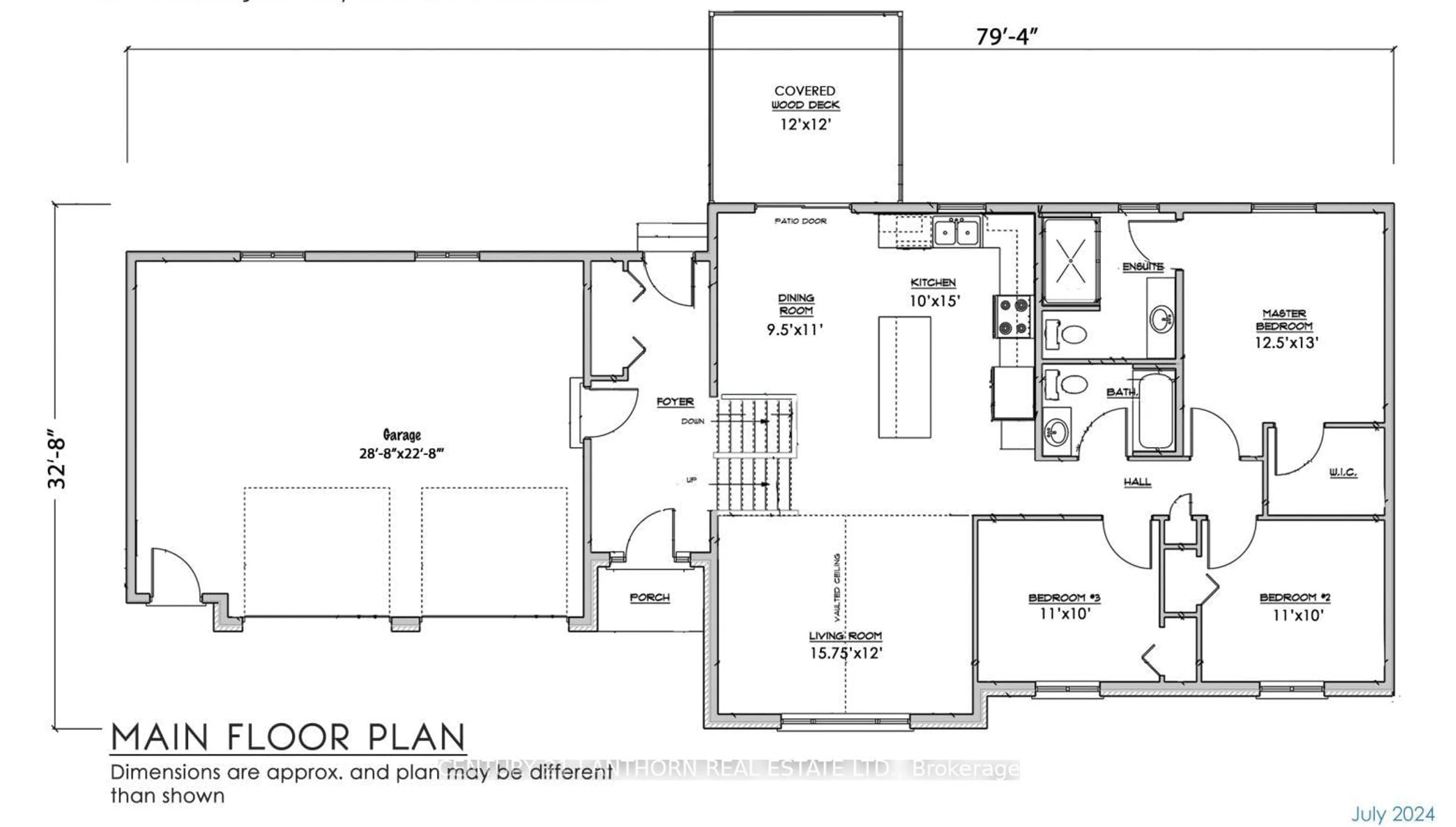 Floor plan for 1848 County Road 7, Prince Edward County Ontario K0K 2T0