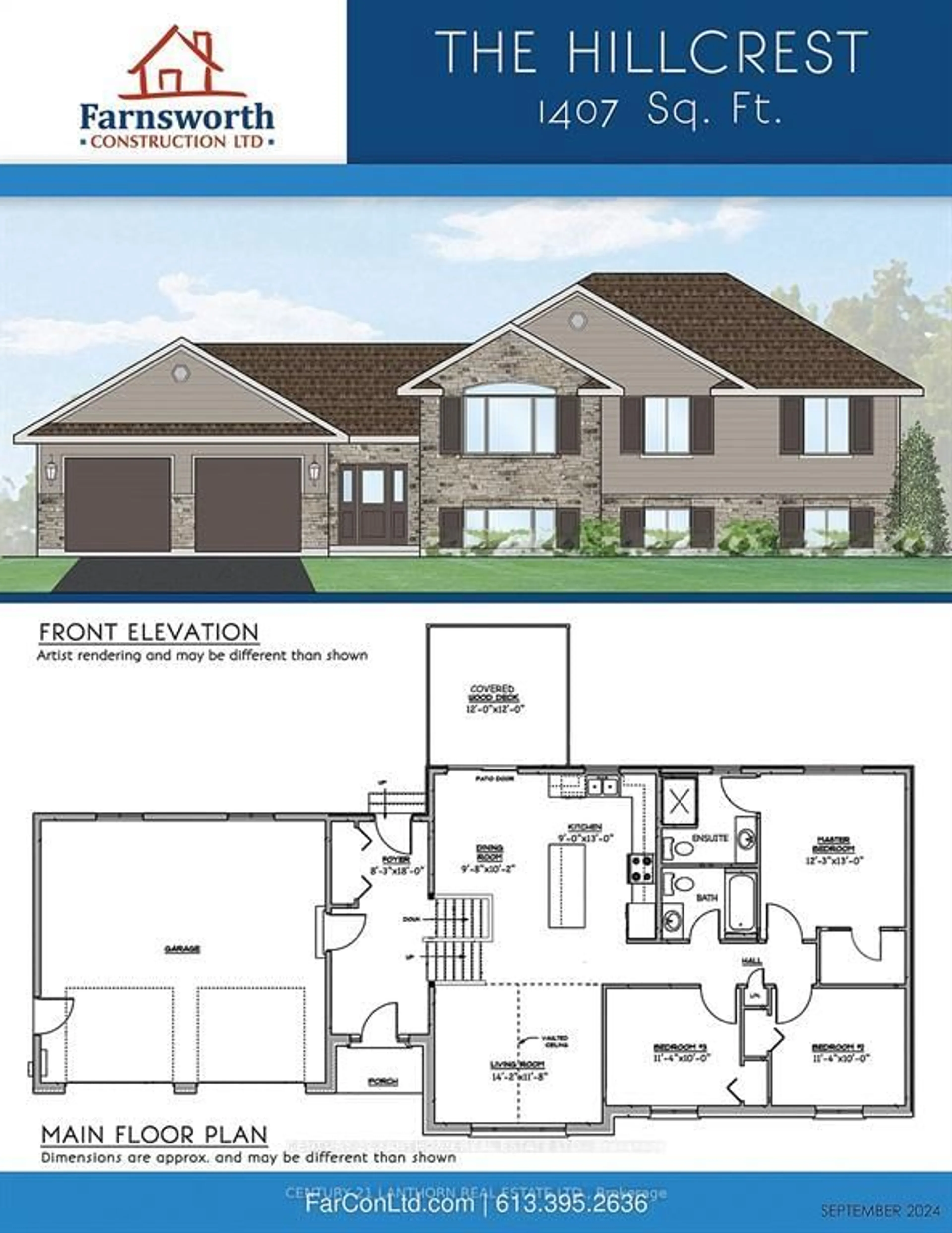 Floor plan for 967 Crookston Rd, Madoc Ontario K0K 2K0