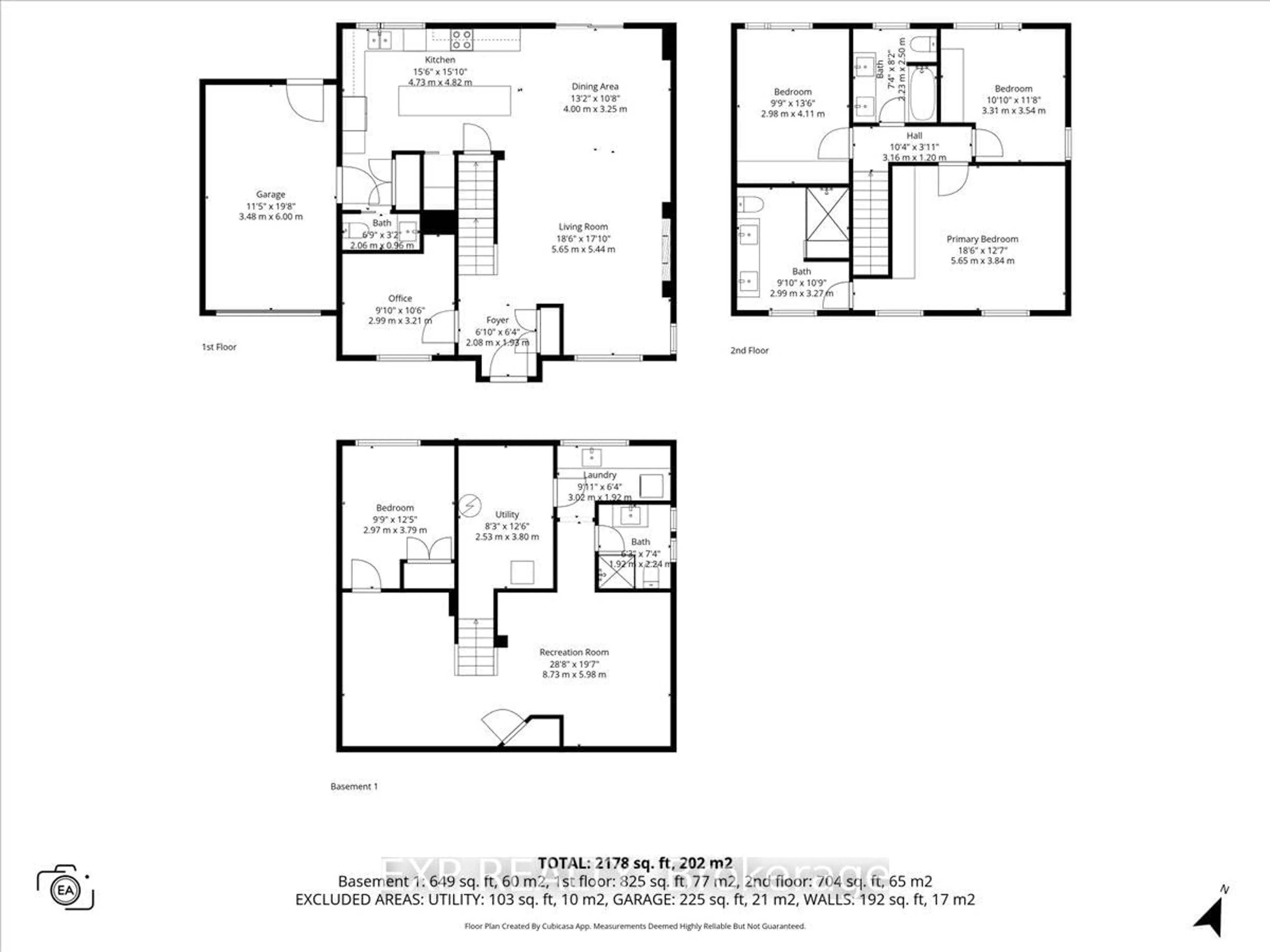 Floor plan for 41 Qualicum St, Ottawa Ontario K2H 7H3