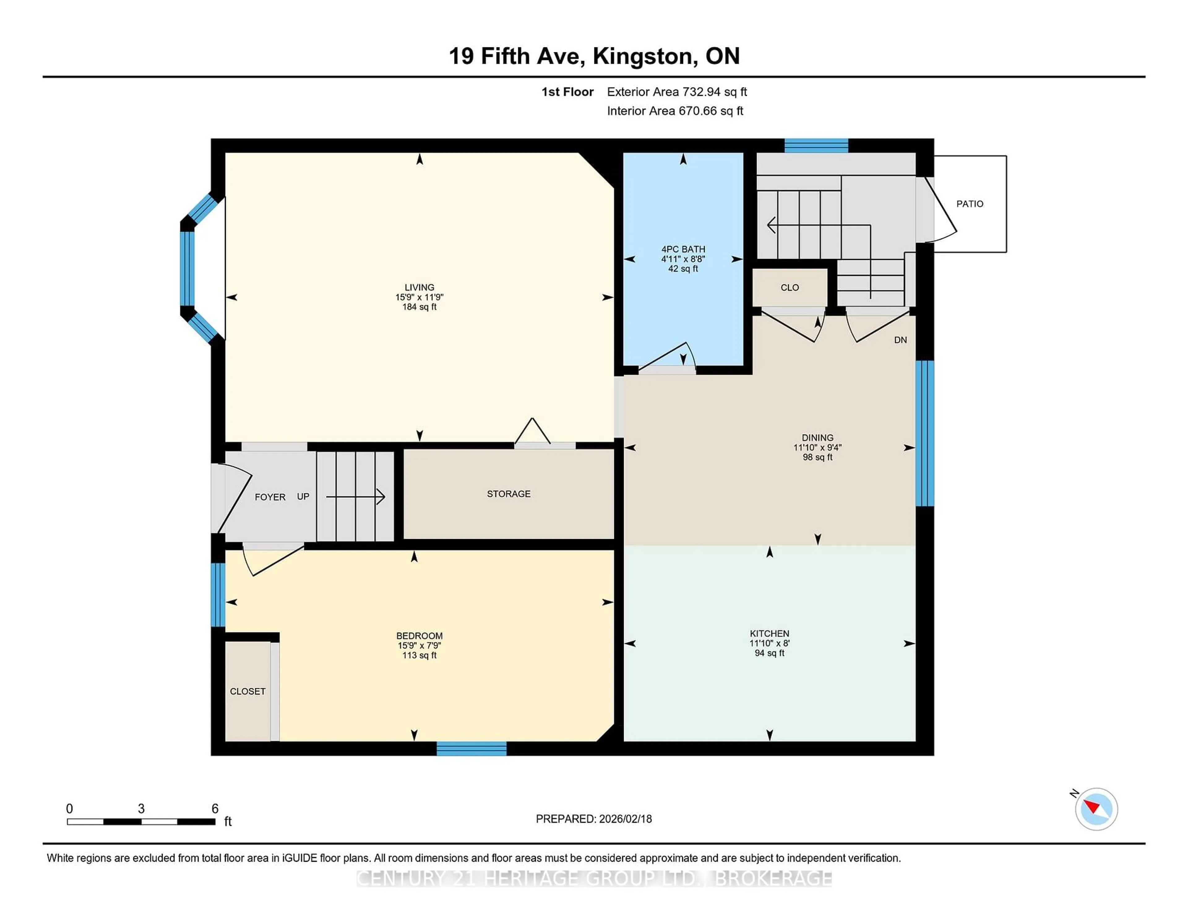 Floor plan for 19 Fifth Ave, Kingston Ontario K7K 2K8