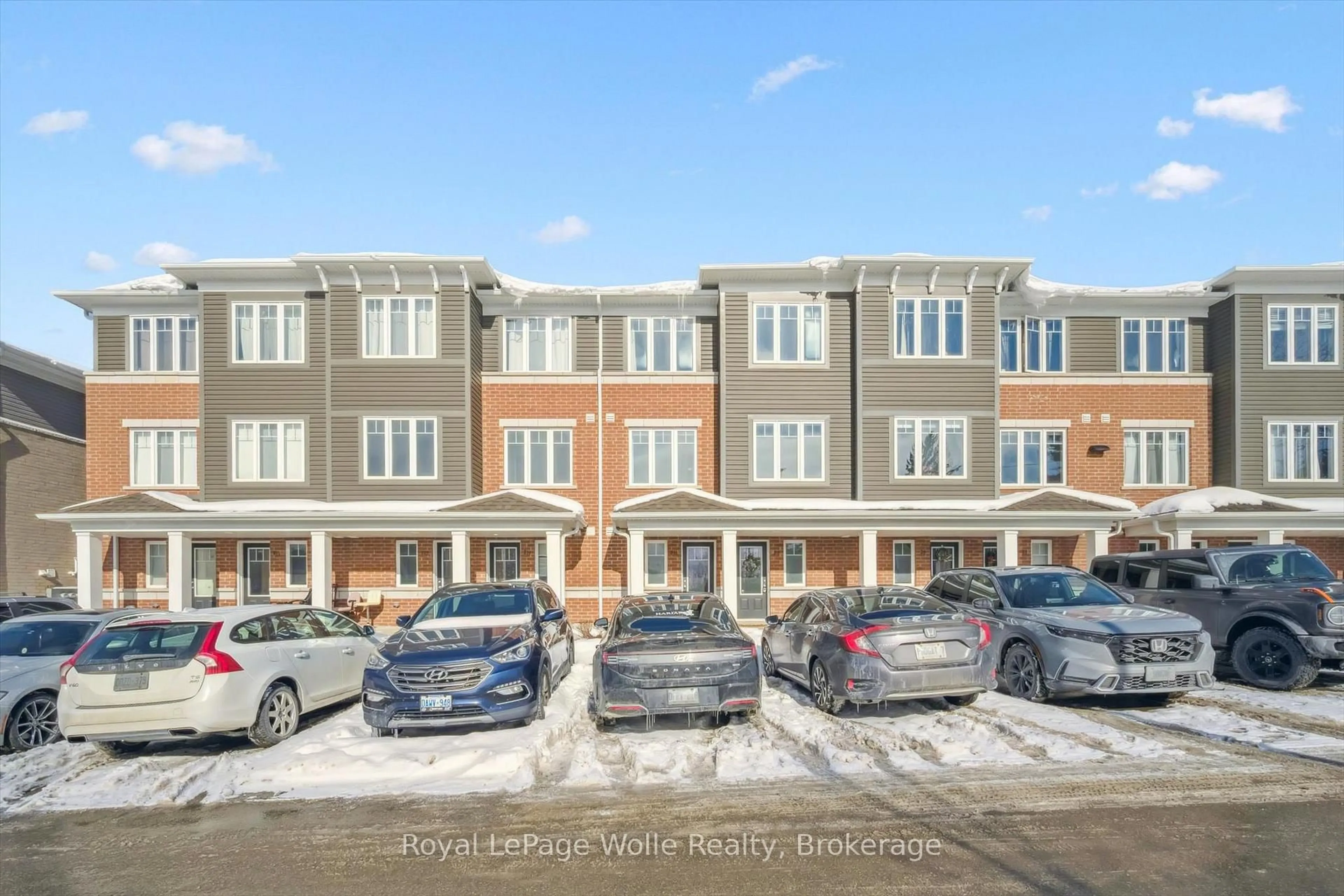 A pic from outside/outdoor area/front of a property/back of a property/a pic from drone, street for 24 Morrison Rd #10D, Kitchener Ontario N2A 2W7