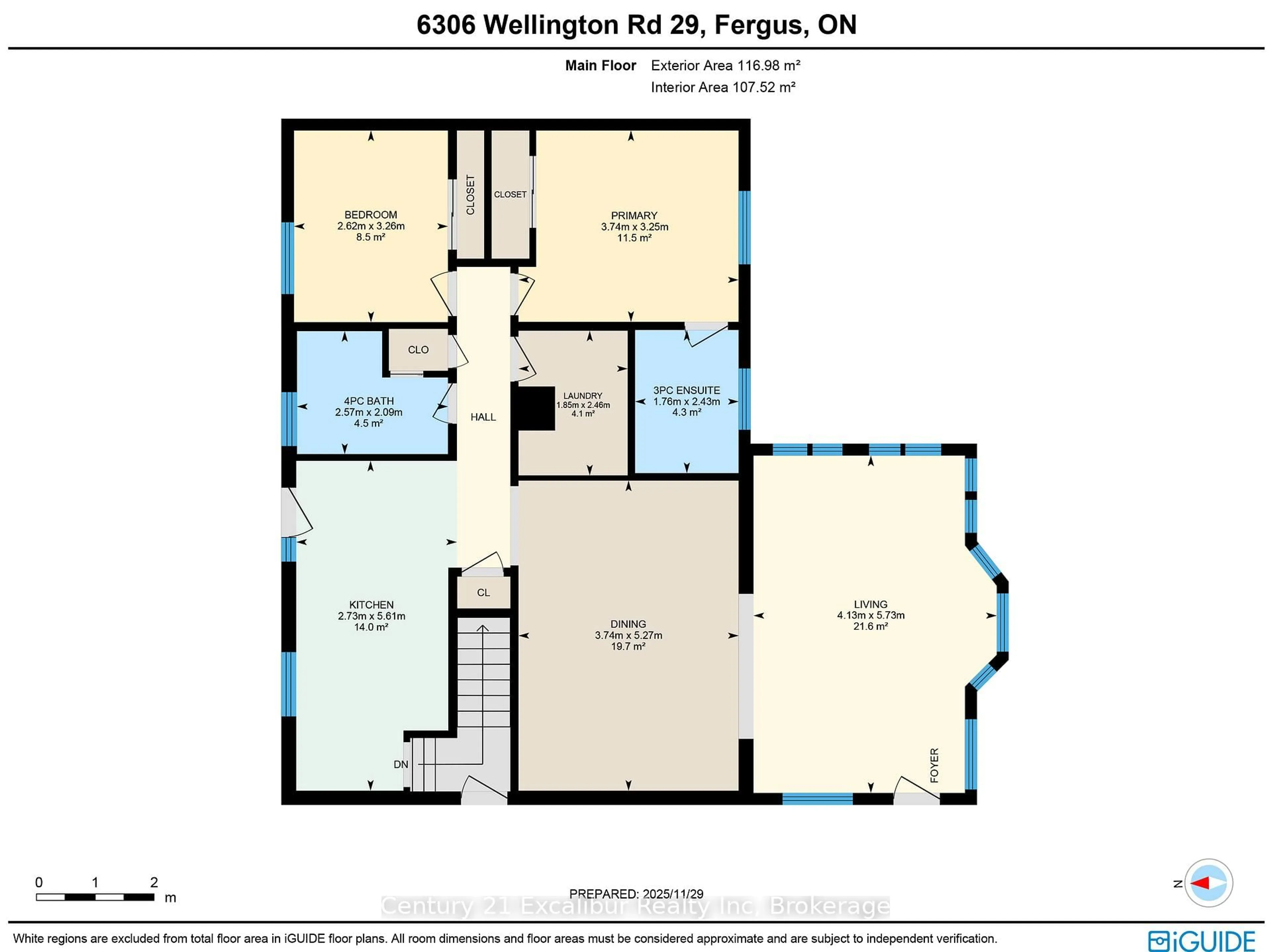 Floor plan for 6306 Wellington Rd 29 Rd, Centre Wellington Ontario N1M 2W5