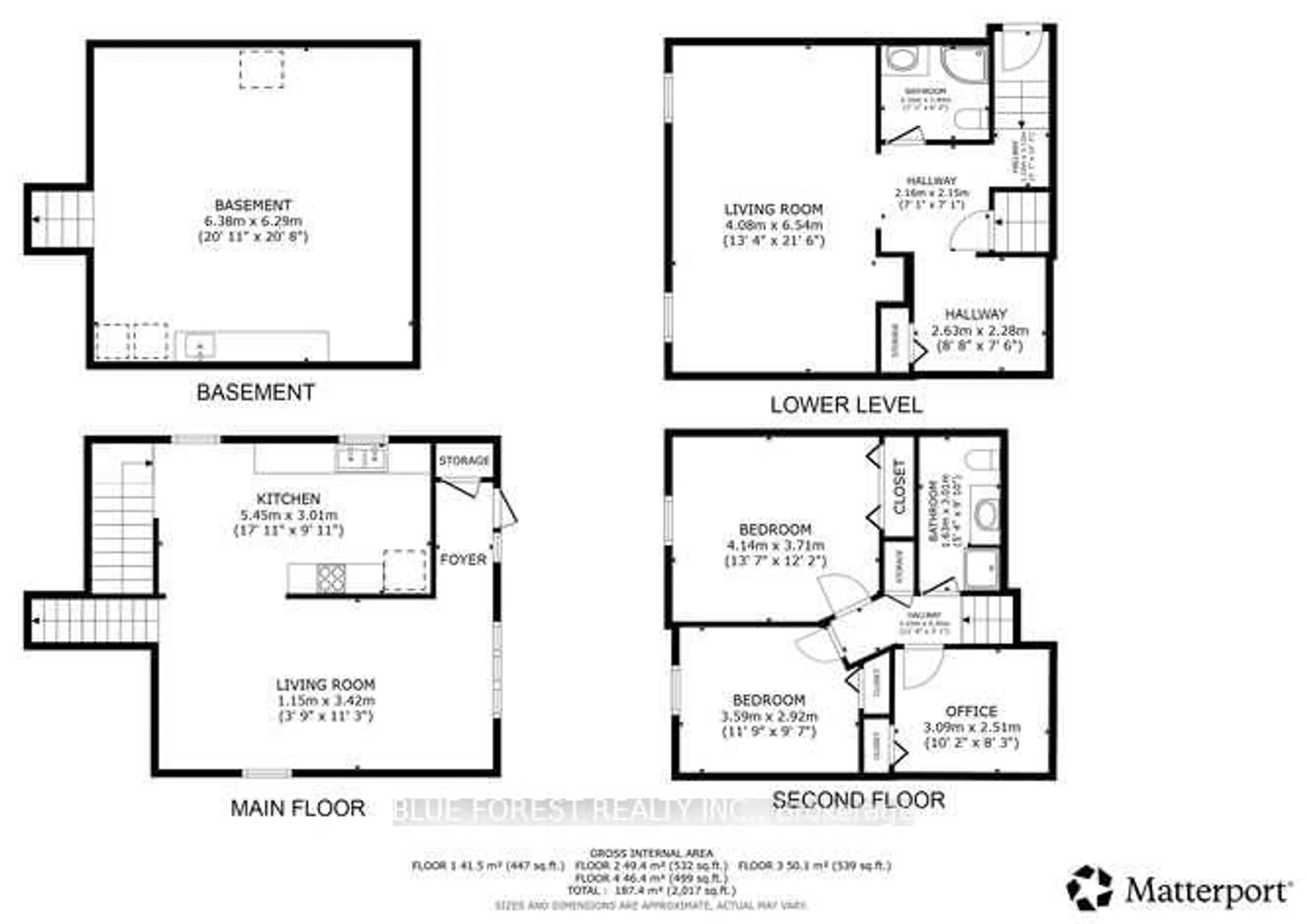 Floor plan for 190 Elizabeth St, Southwest Middlesex Ontario N0L 1M0