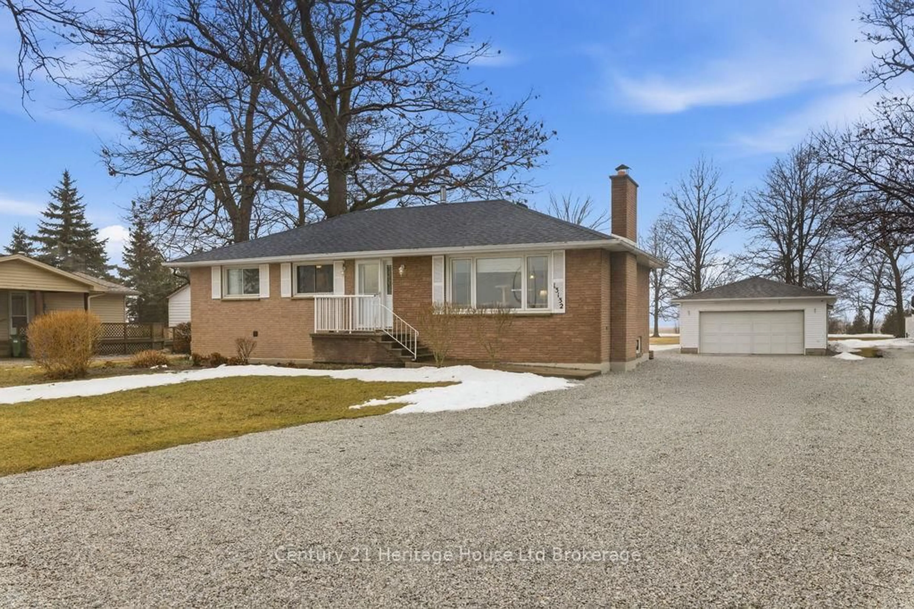 Home with brick exterior material, street for 13132 Walker Side Rd, Essex Ontario N8M 2X6