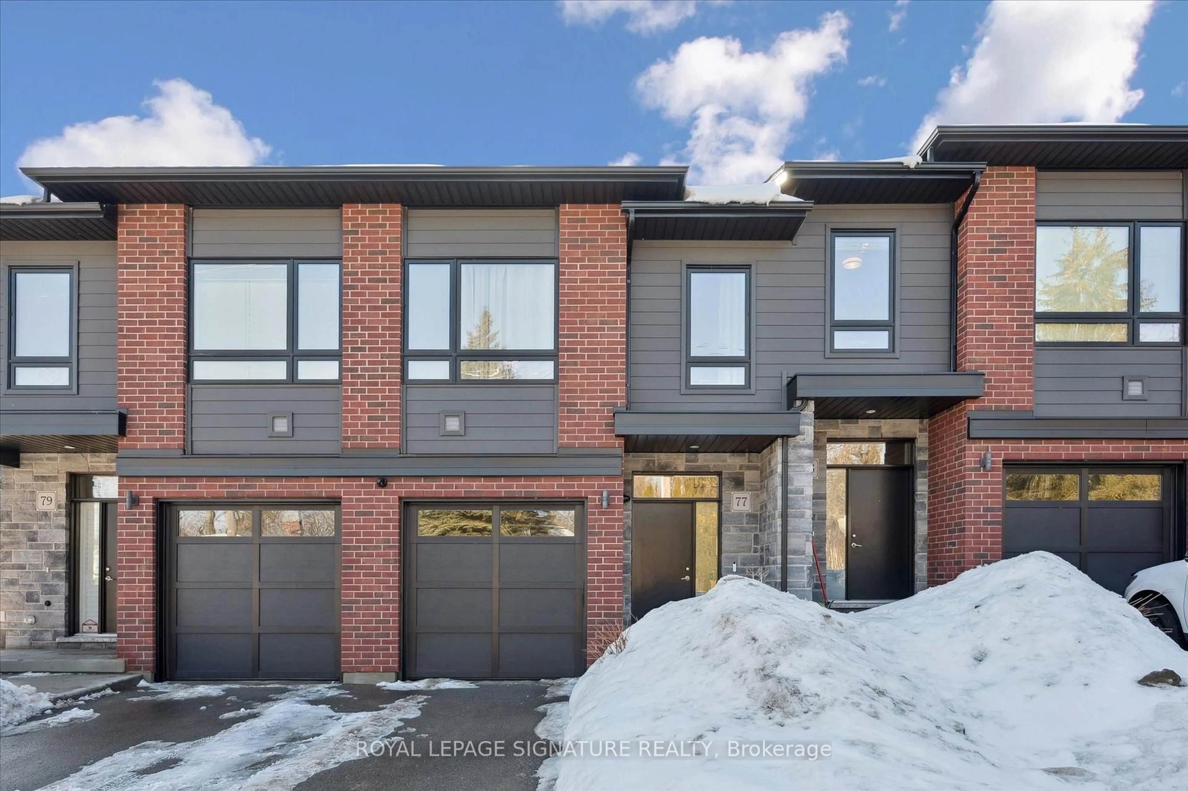 Home with brick exterior material, street for 77 Beechwood Ave, Guelph Ontario N1H 0B6