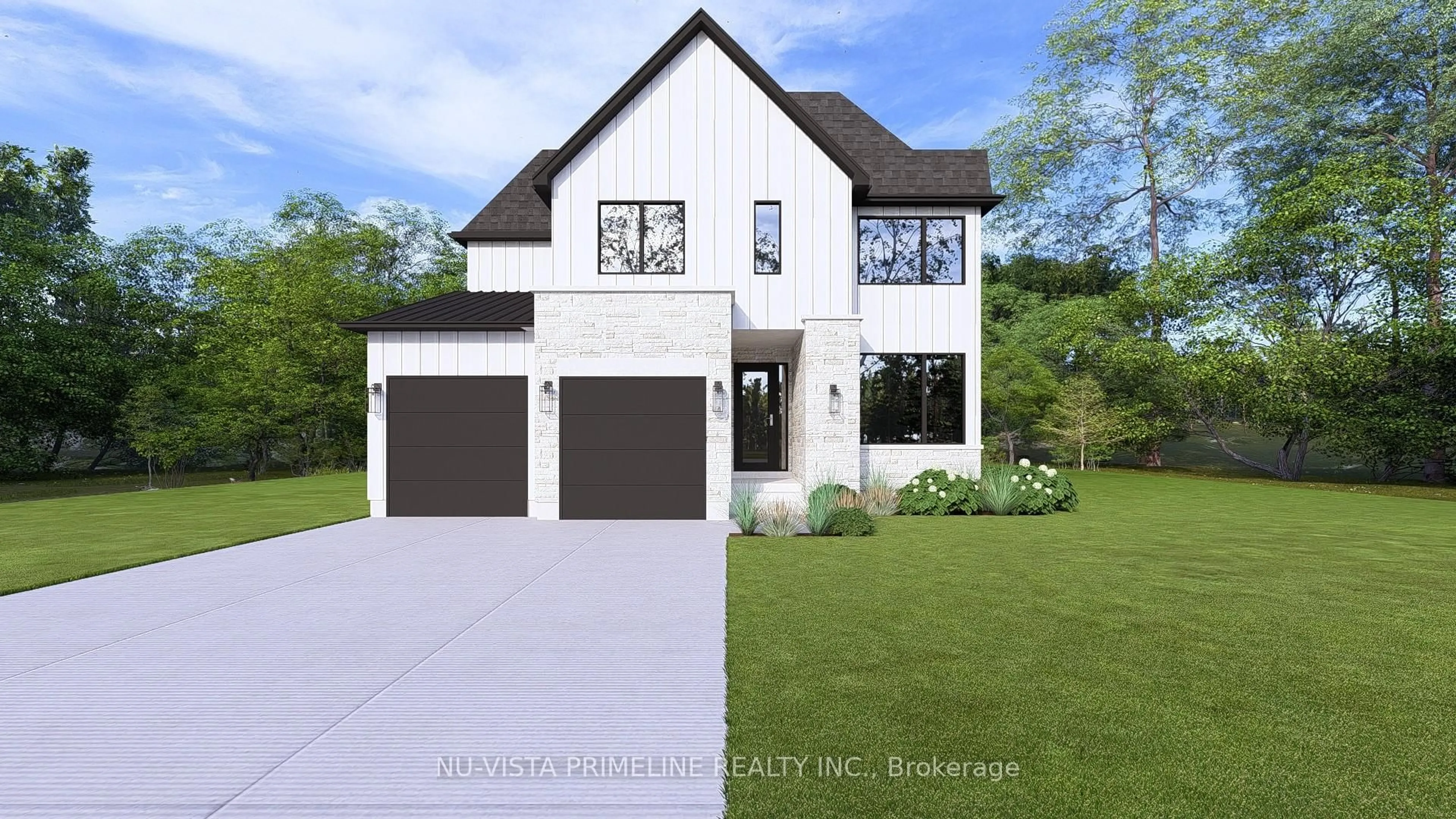 Home with brick exterior material, street for 198 Timberwalk Tr, Middlesex Centre Ontario N0M 2A0