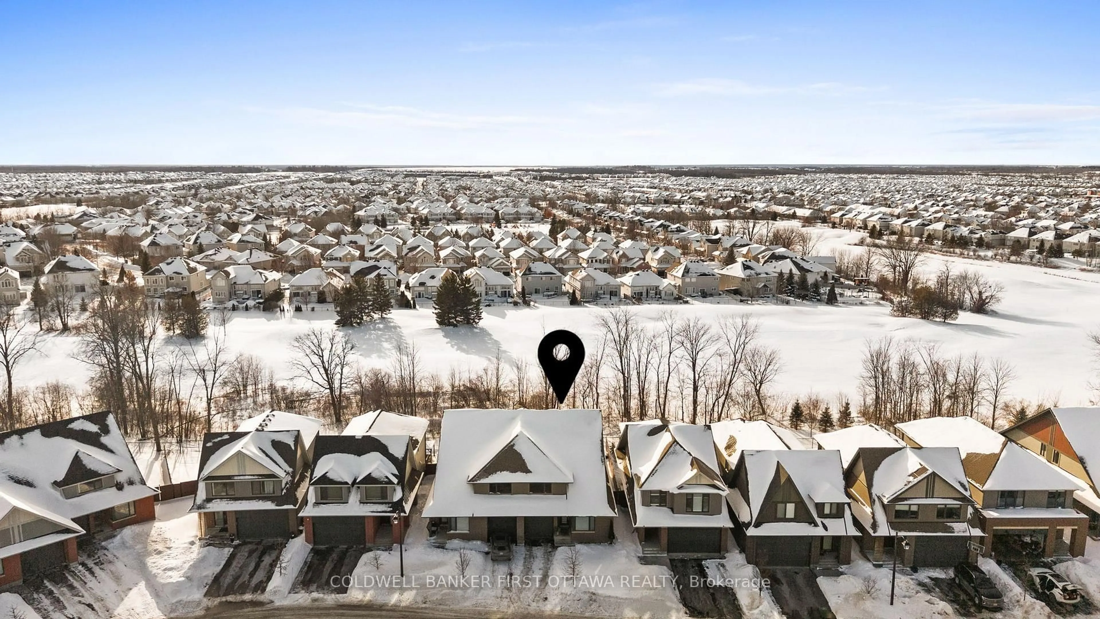 A pic from outside/outdoor area/front of a property/back of a property/a pic from drone, unknown for 54 Stanhope Crt, Ottawa Ontario K2J 6S2