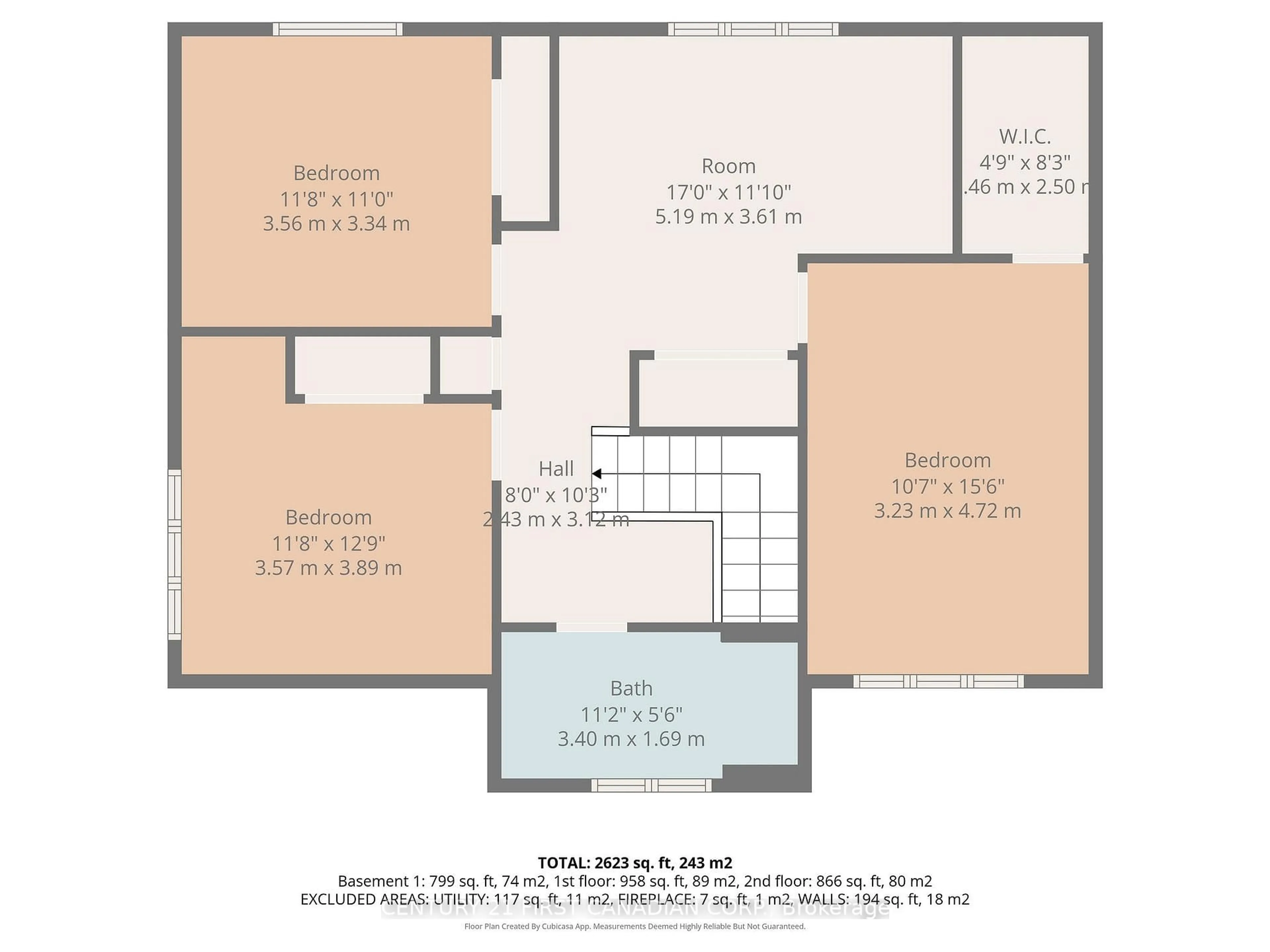 Floor plan for 181 Gilmour Dr, Lucan Biddulph Ontario N0M 2J0