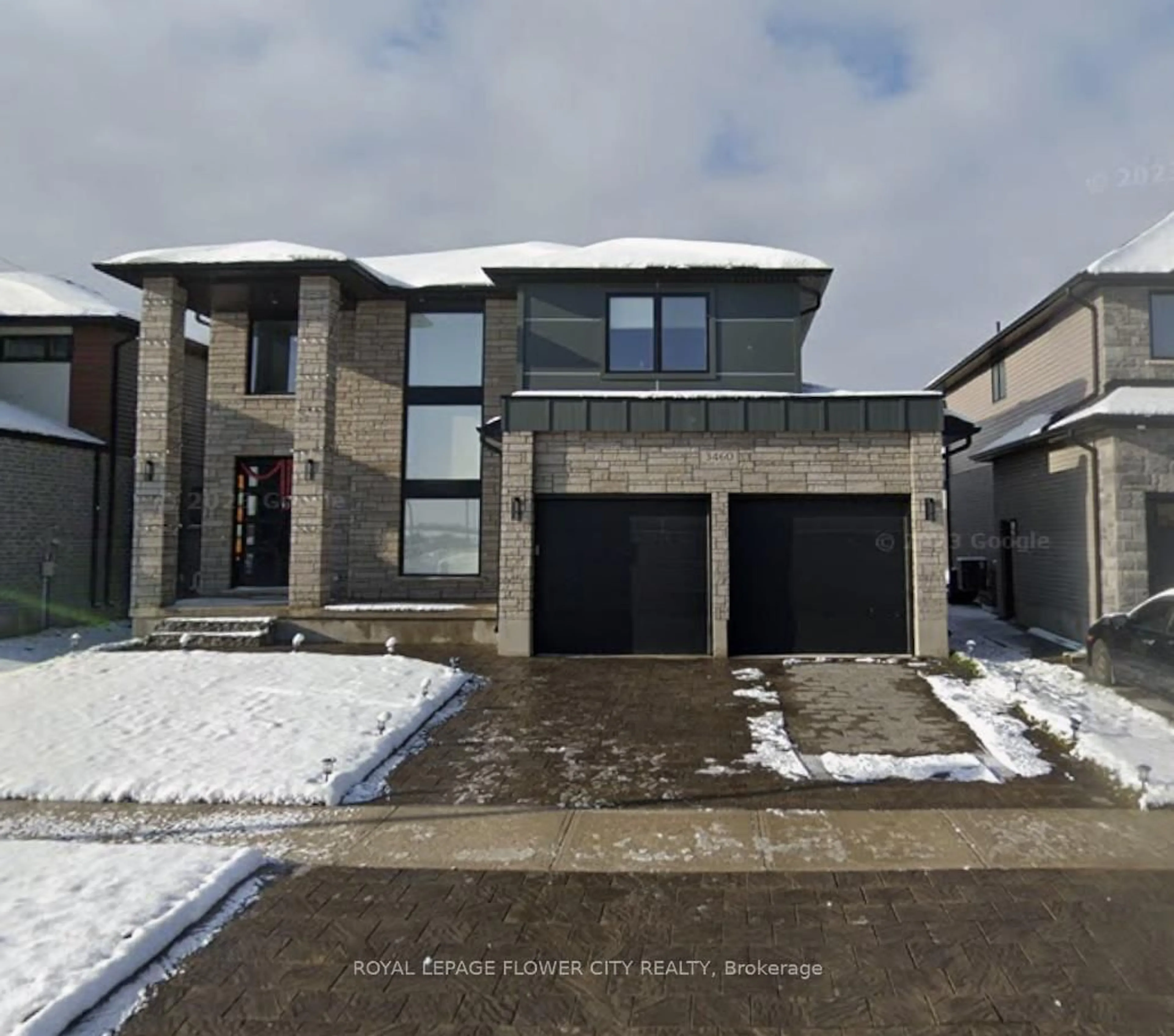 Home with brick exterior material, street for 3460 Brushland Cres, London South Ontario N6P 1P6