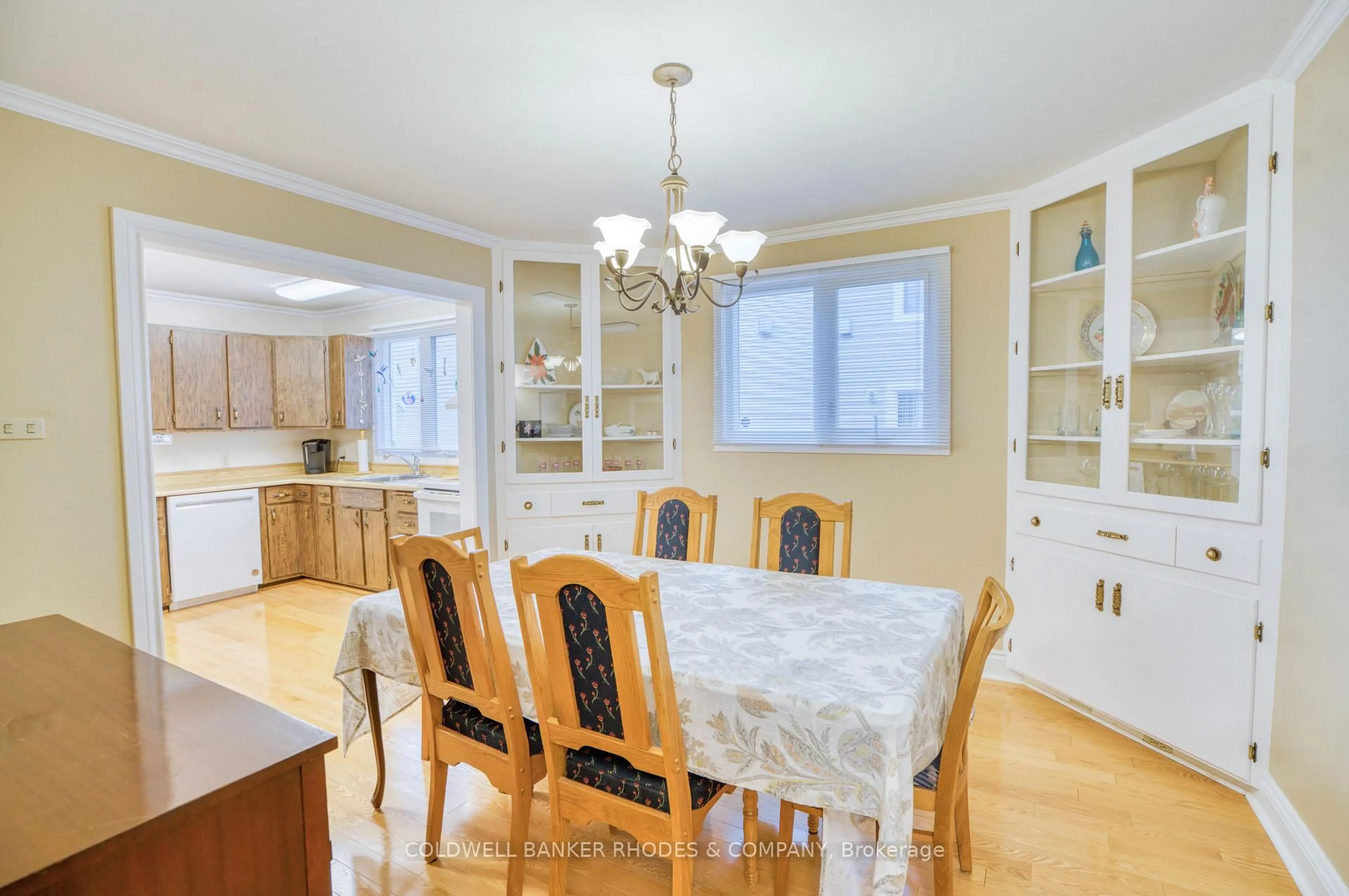 Dining room, wood/laminate floor for 118 Robinson Ave, Ottawa Ontario K1N 8P1