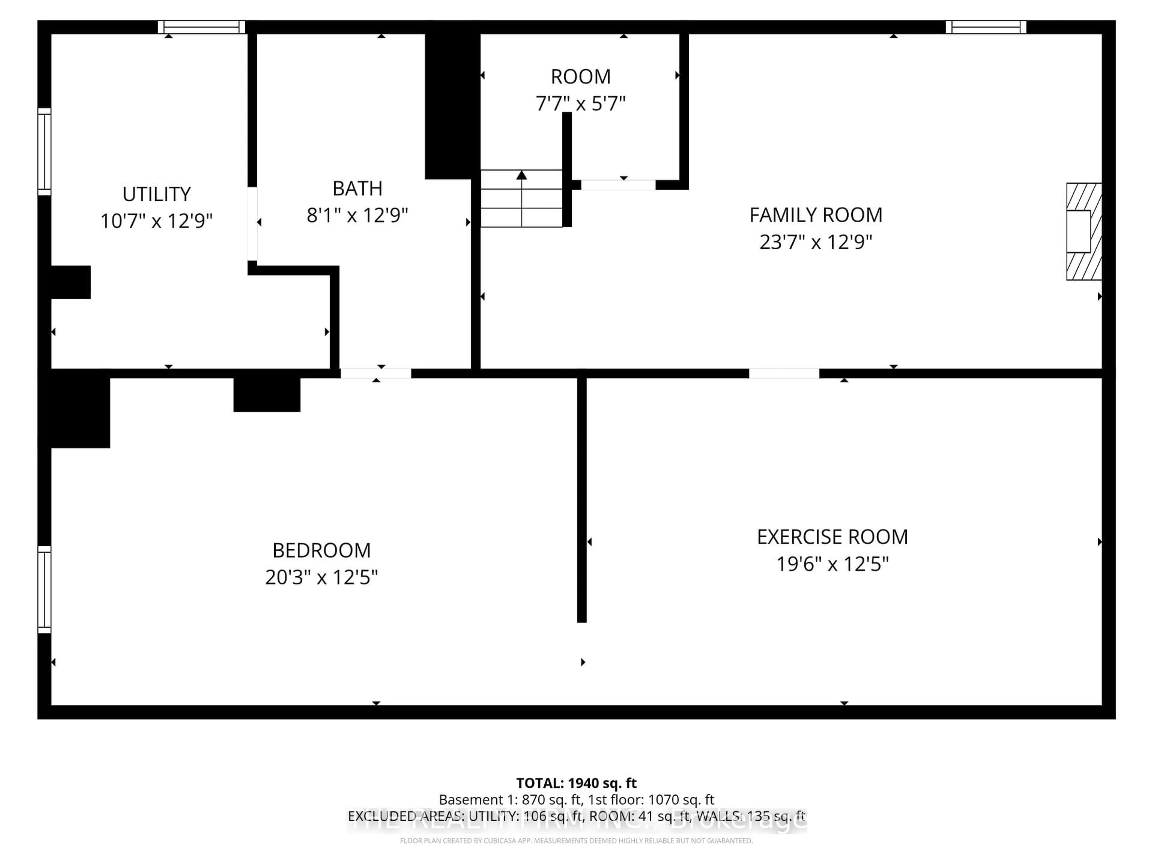 Floor plan for 5 Montcalm St, St. Thomas Ontario N5P 2C1
