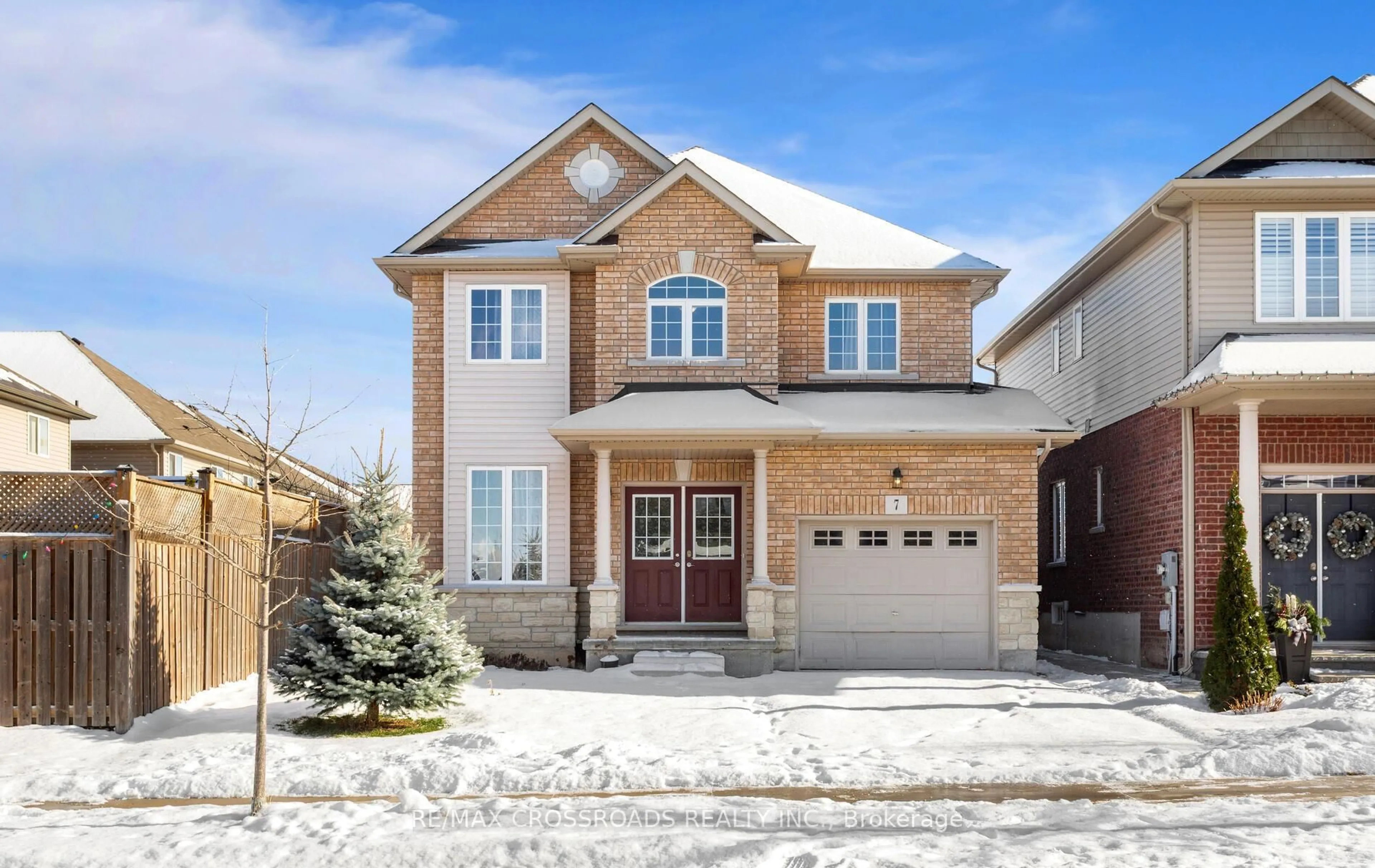 Home with brick exterior material, street for 7 Colorado Blvd, Hamilton Ontario L0R 1P0