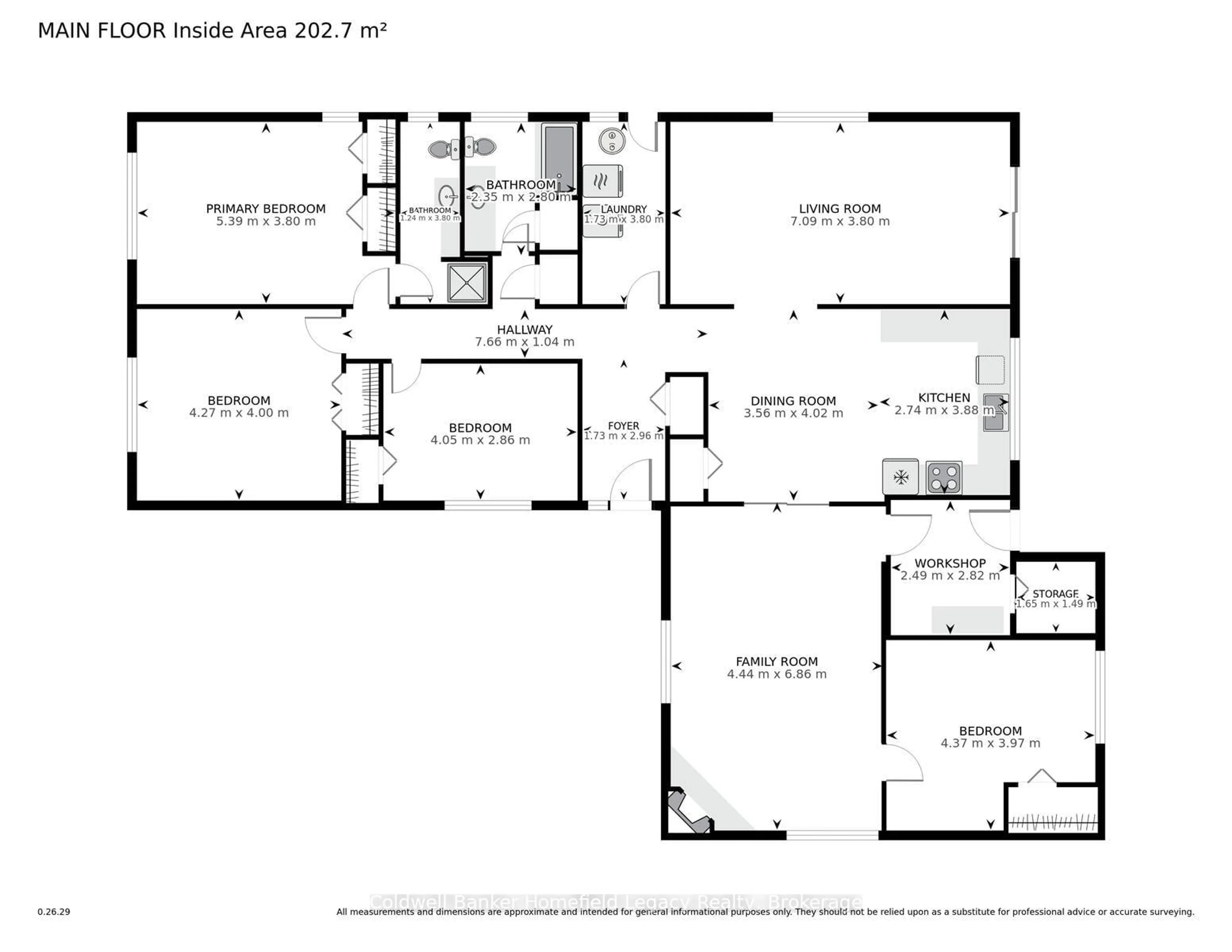 Floor plan for 120 Jones St, St. Marys Ontario N4X 1B8