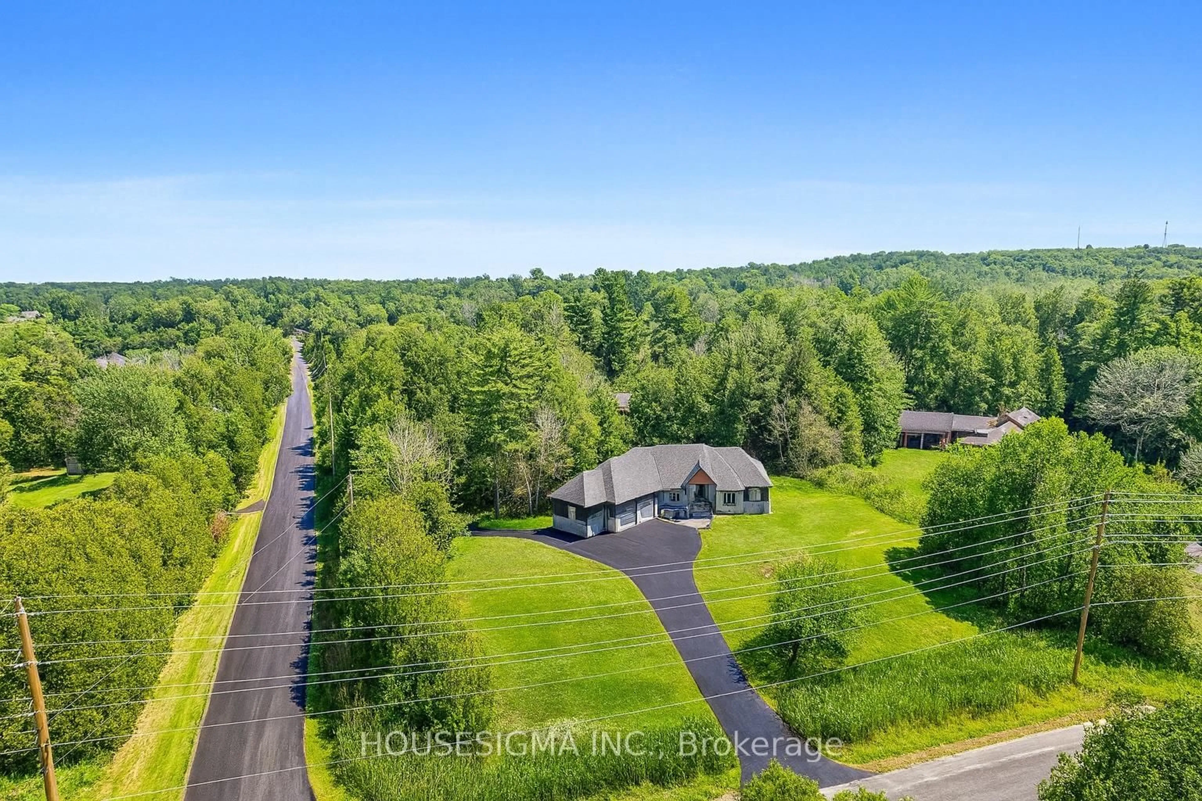 A pic from outside/outdoor area/front of a property/back of a property/a pic from drone, water/lake/river/ocean view for 1963 Workman Rd, Cobourg Ontario K9A 4J8