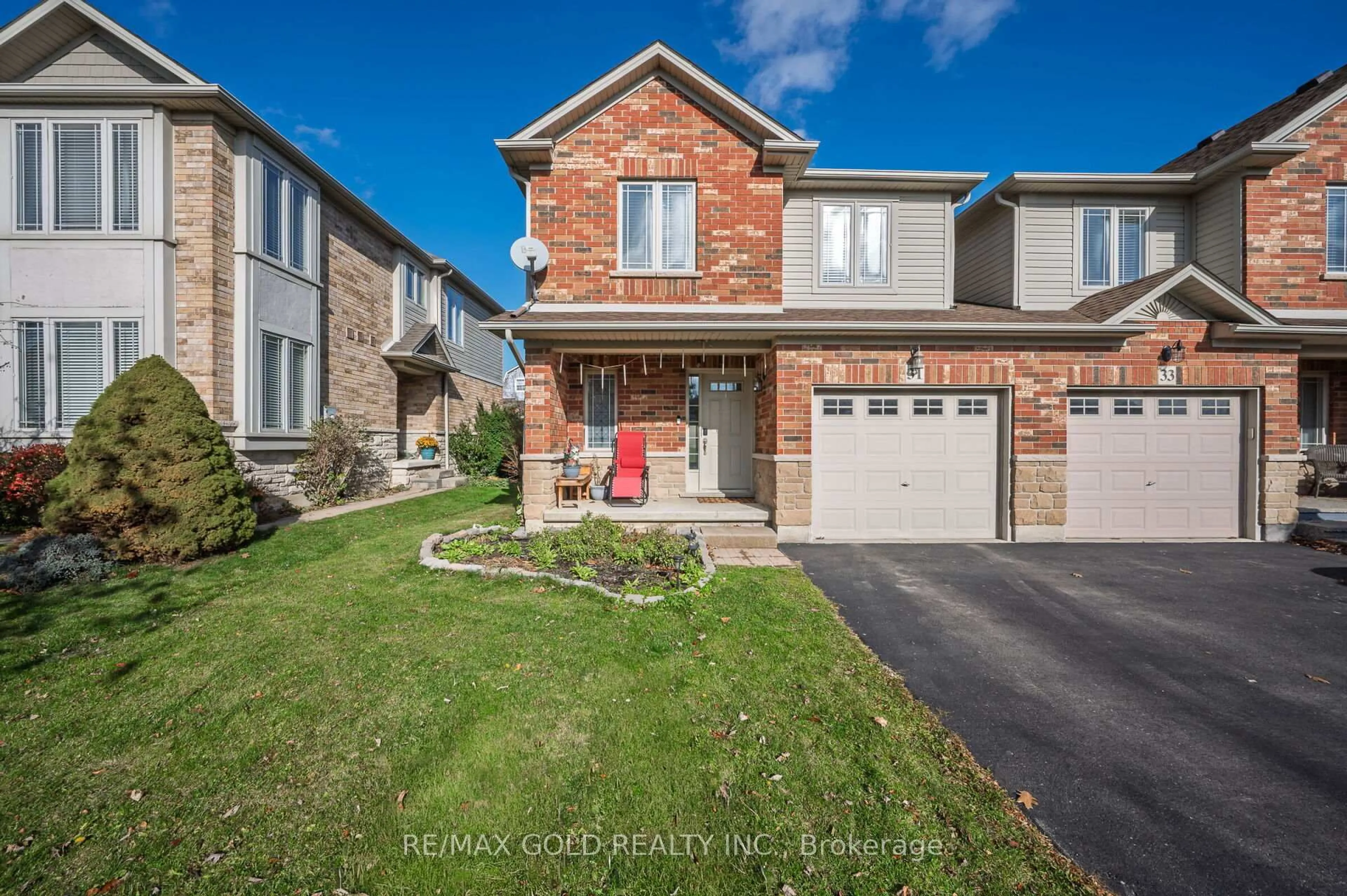Home with brick exterior material, street for 31 DONALD BELL Dr, Hamilton Ontario L0R 1C0
