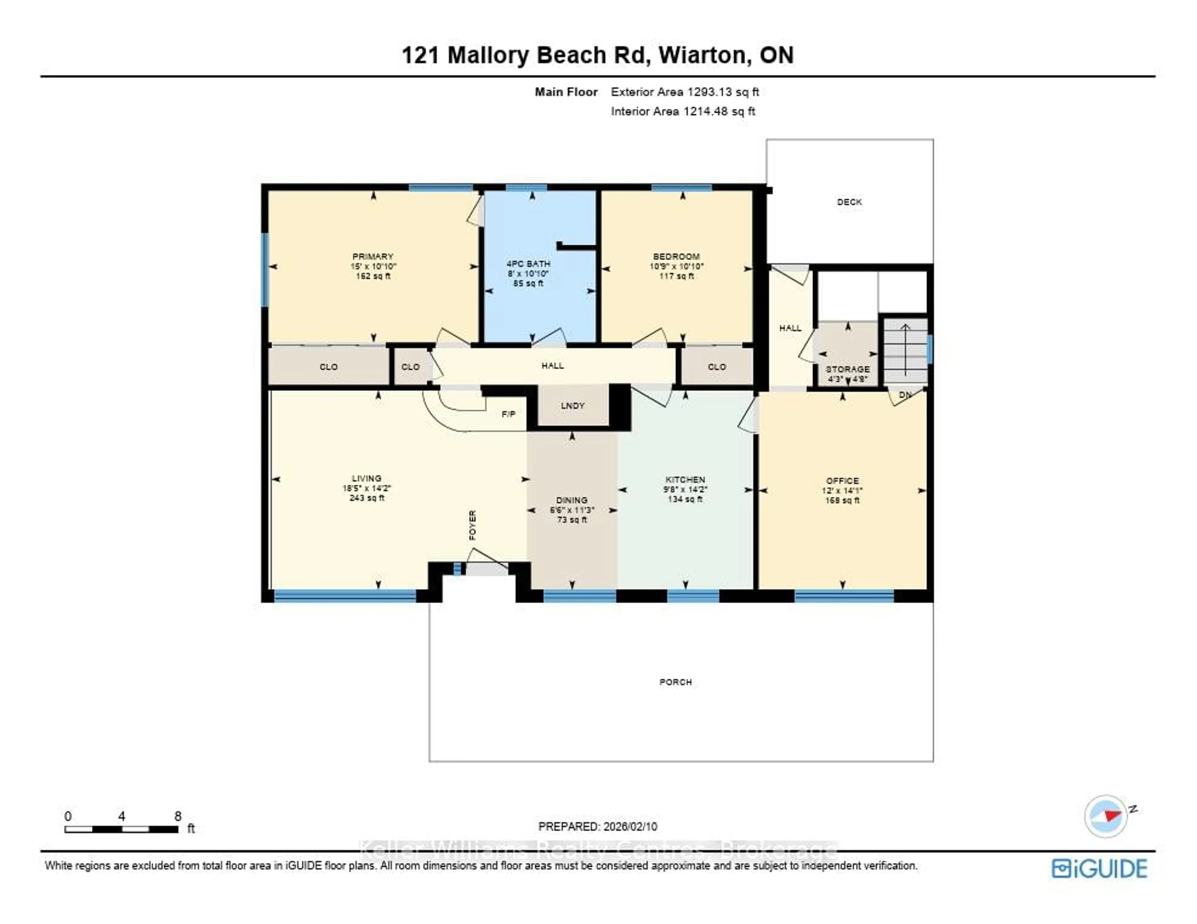 Floor plan for 121 Mallory Beach Rd, South Bruce Peninsula Ontario N0H 2T0