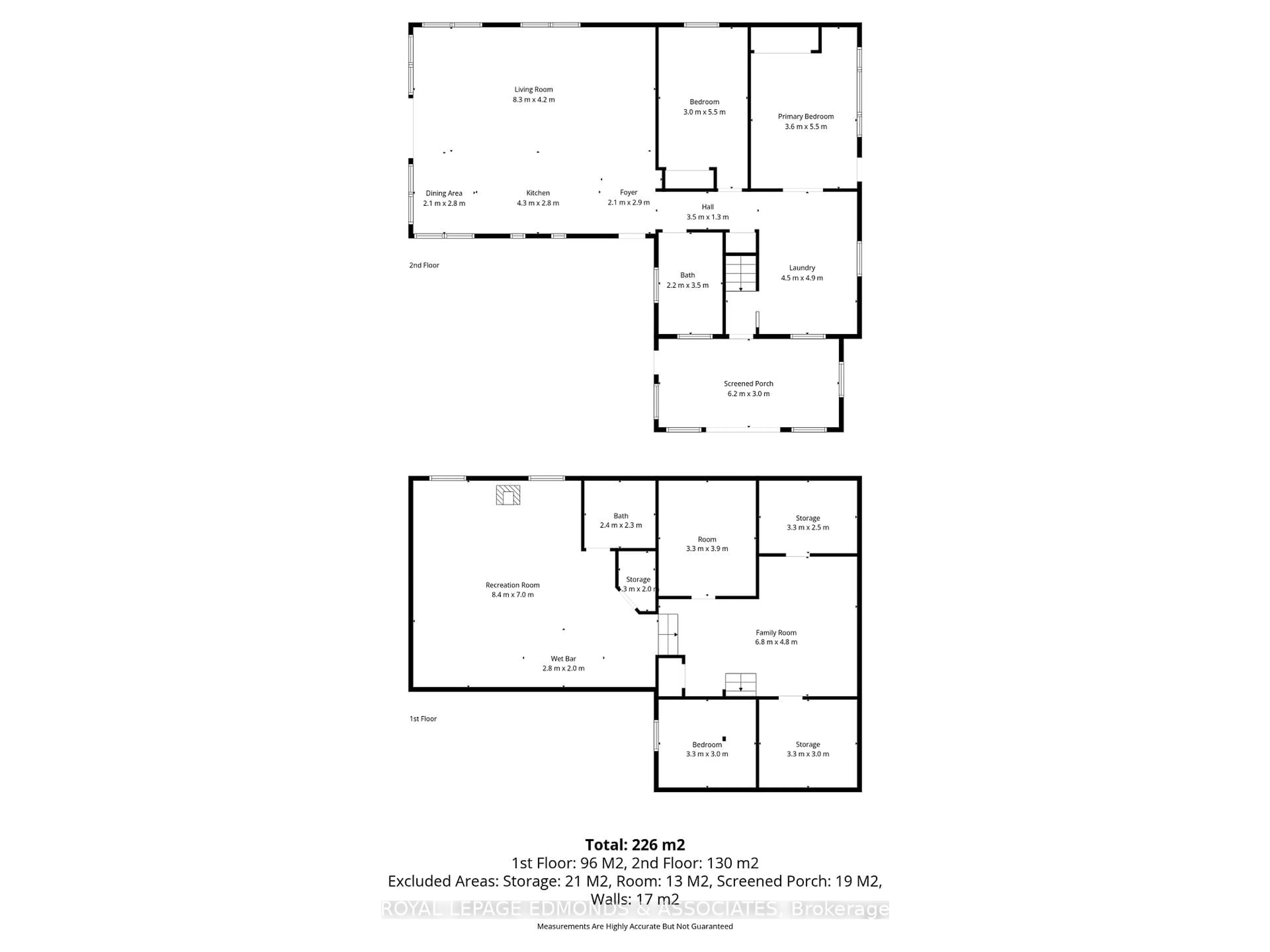 Floor plan for 125 Bear Trail Rd, Killaloe Ontario K0J 2A0
