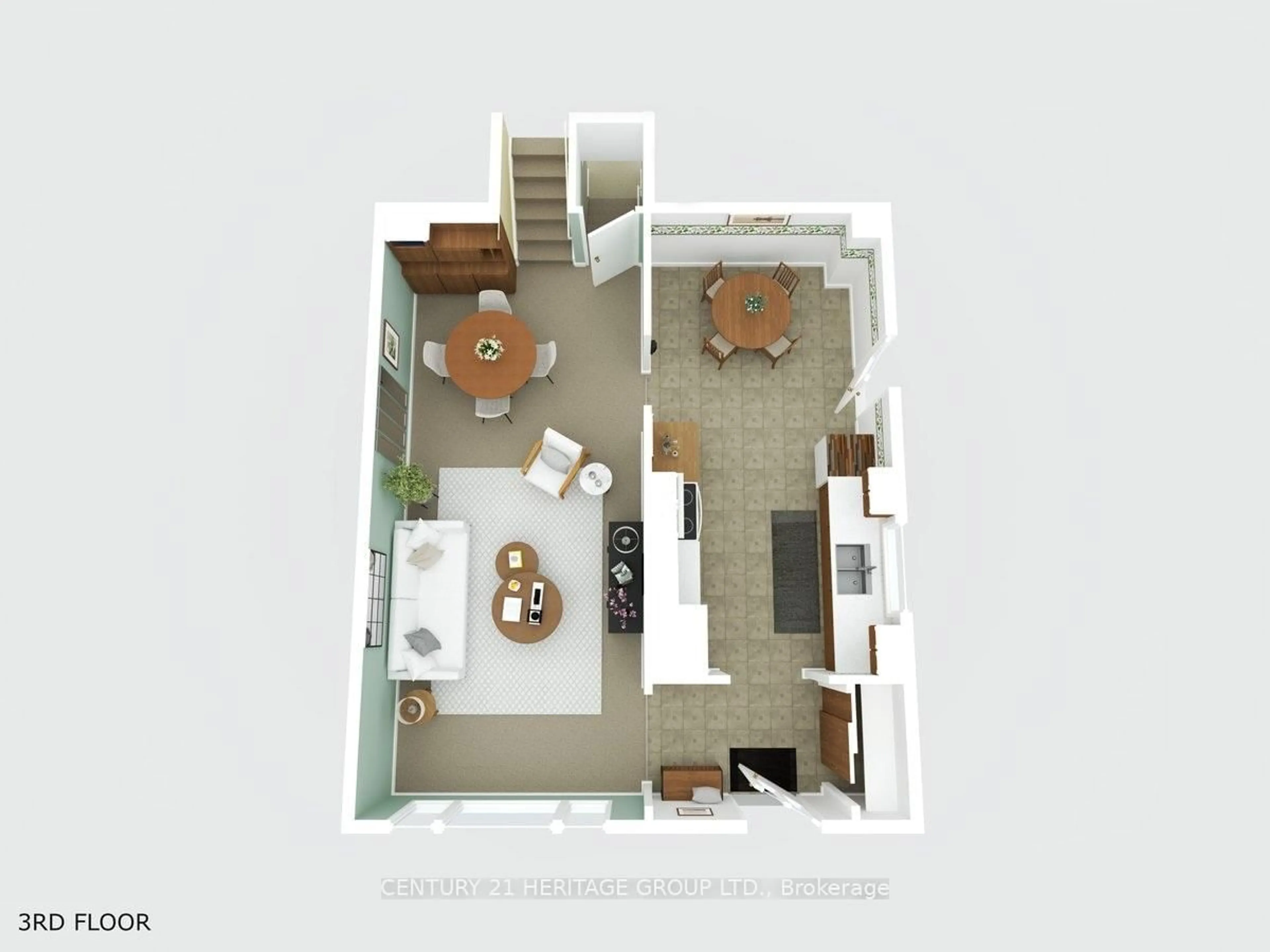 Floor plan for 126 Garden Cres, Hamilton Ontario L8V 4T4