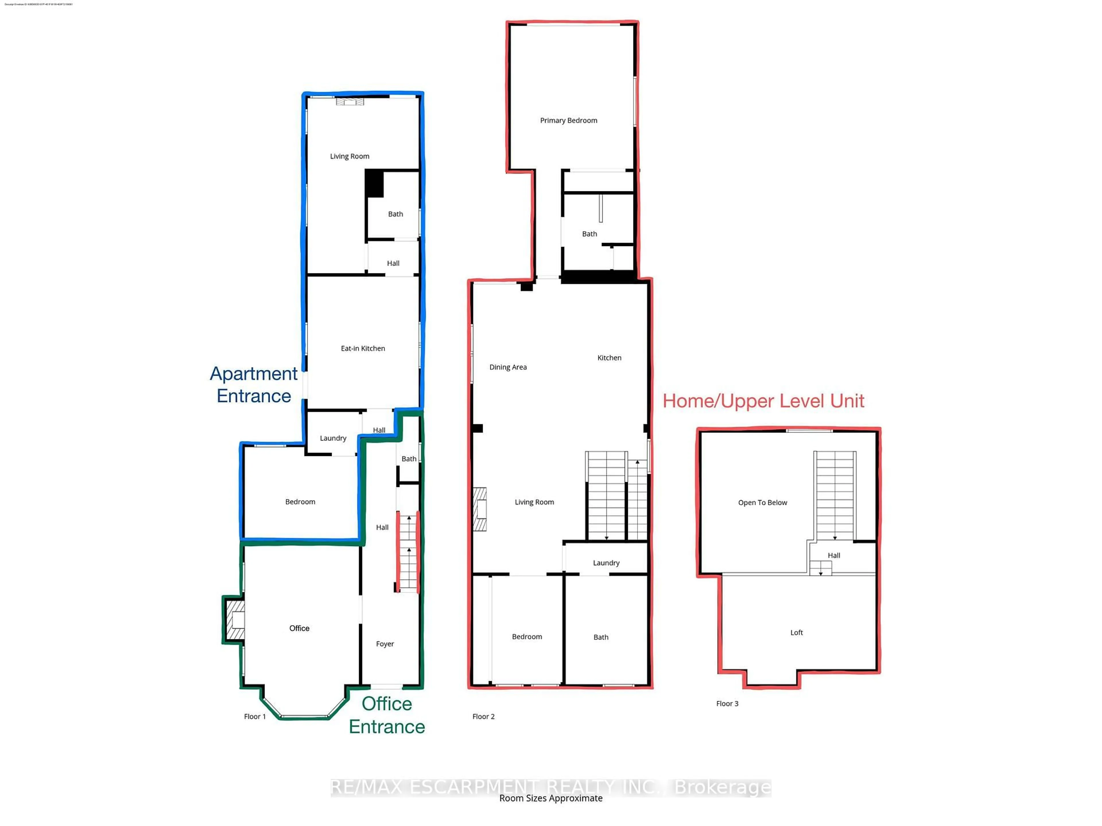 Floor plan for 7 Homewood Ave, Hamilton Ontario L8P 2M1