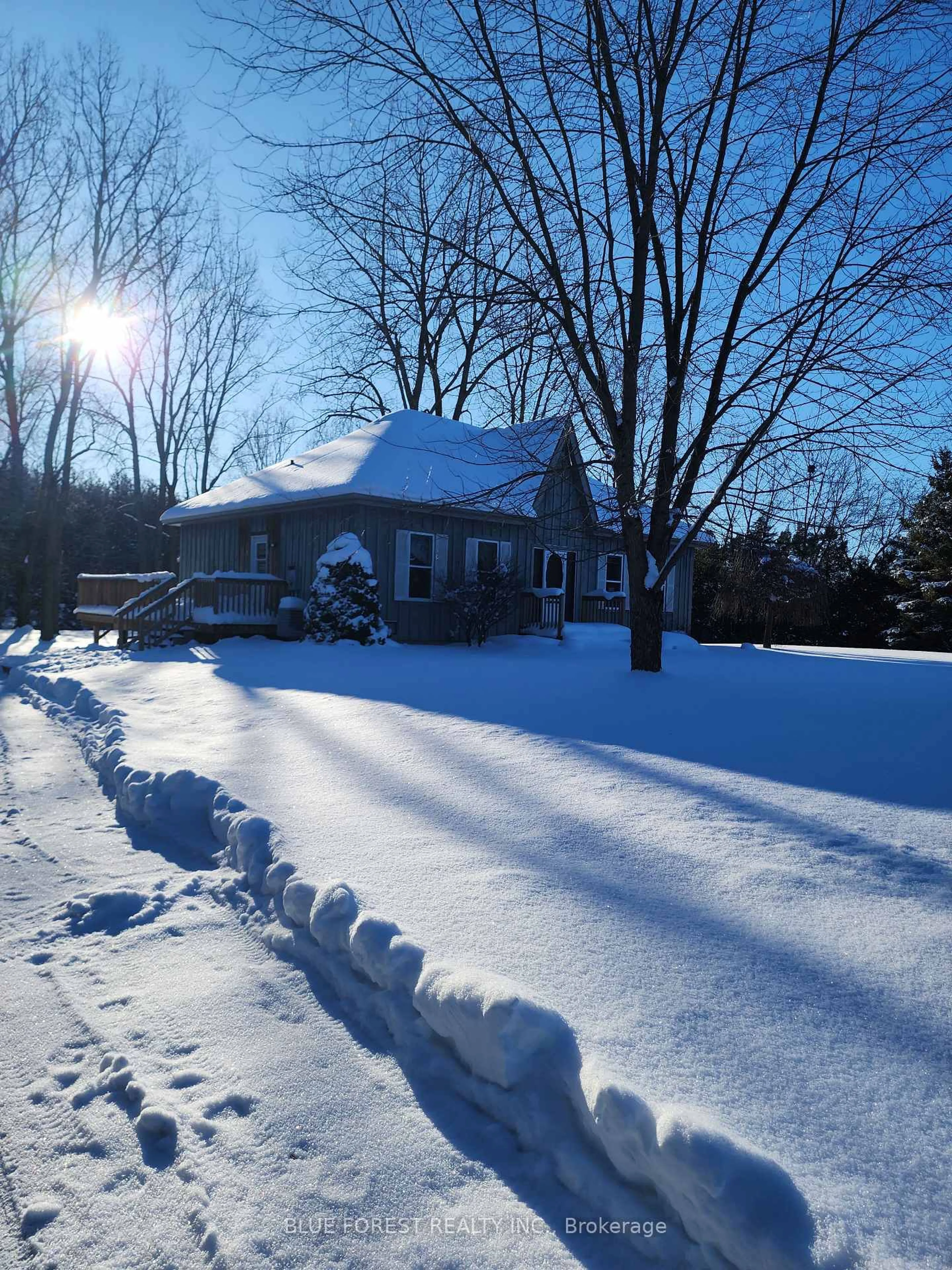 A pic from outside/outdoor area/front of a property/back of a property/a pic from drone, street for 36259 Gore Rd, South Huron Ontario N0M 1T0