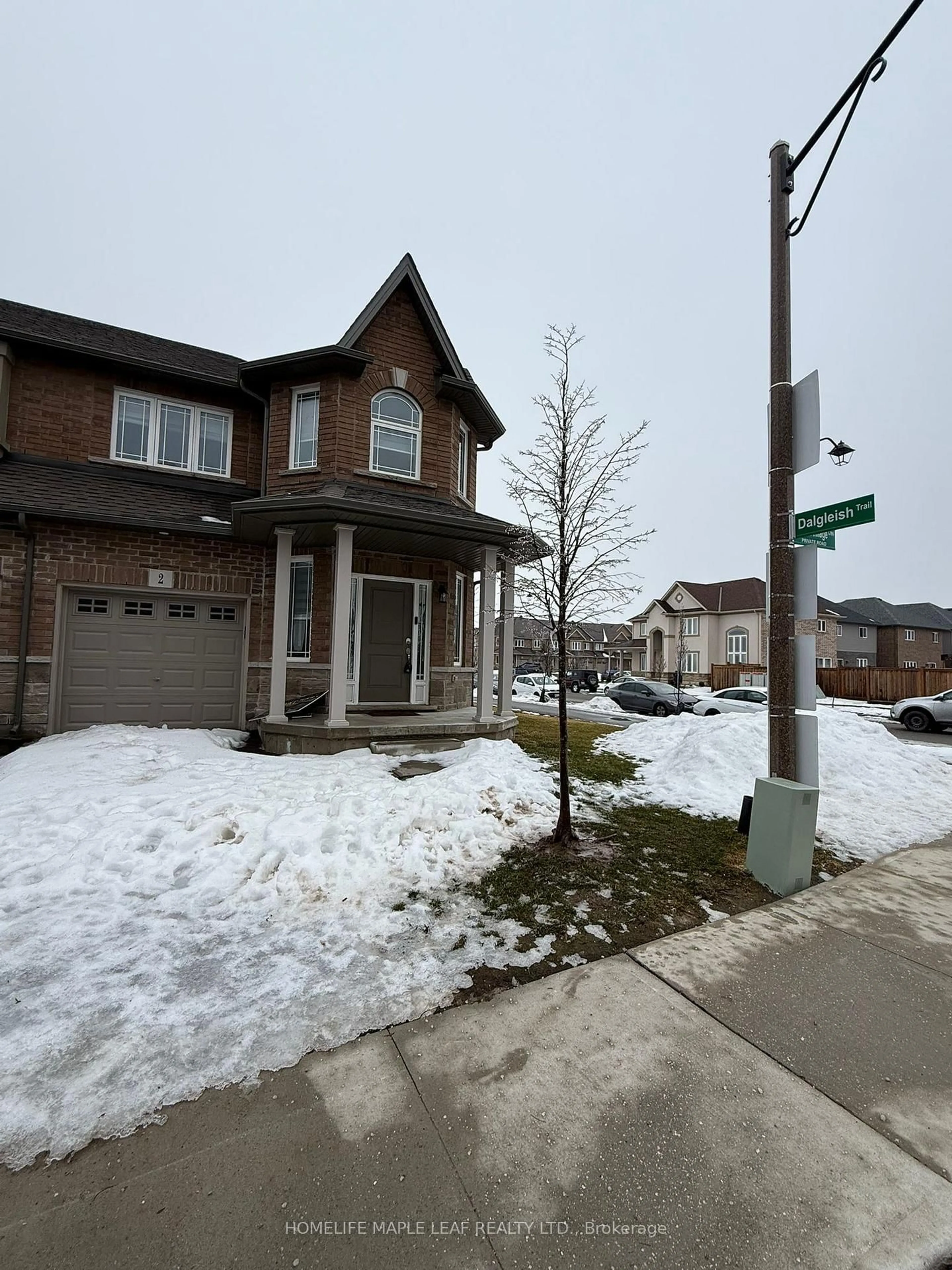 Home with brick exterior material, street for 2 Laguna Village Cres, Hamilton Ontario L0R 1P0