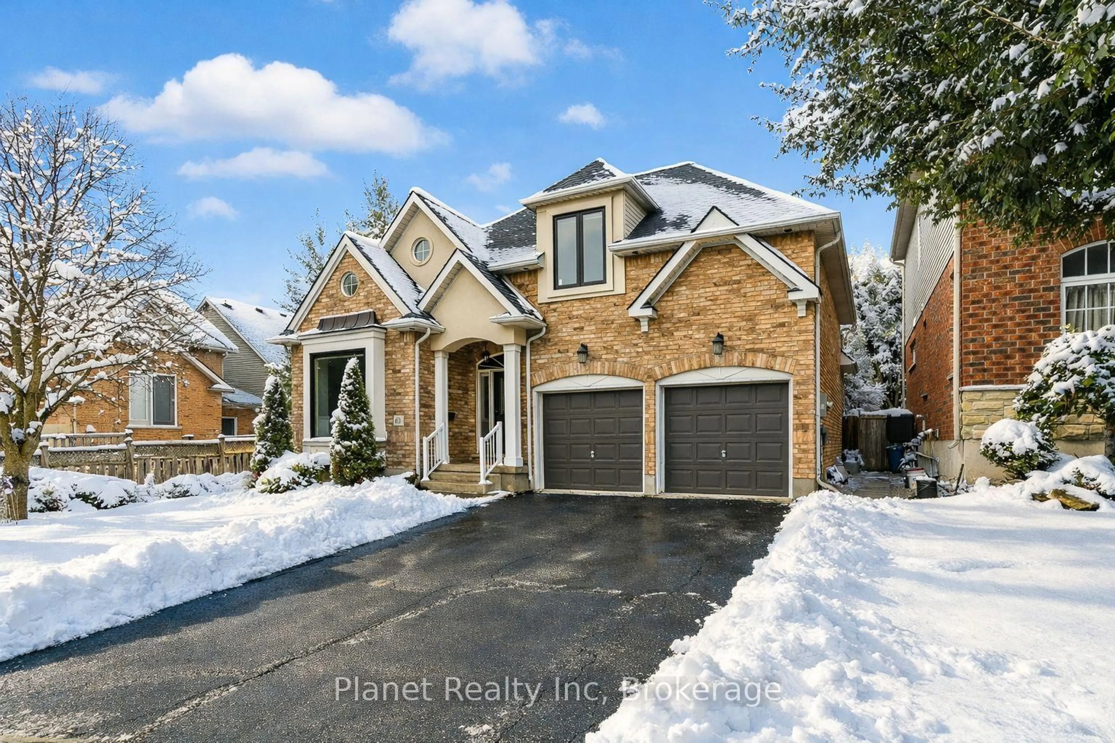 Home with brick exterior material, street for 63 Truesdale Cres, Guelph Ontario N1G 5H3