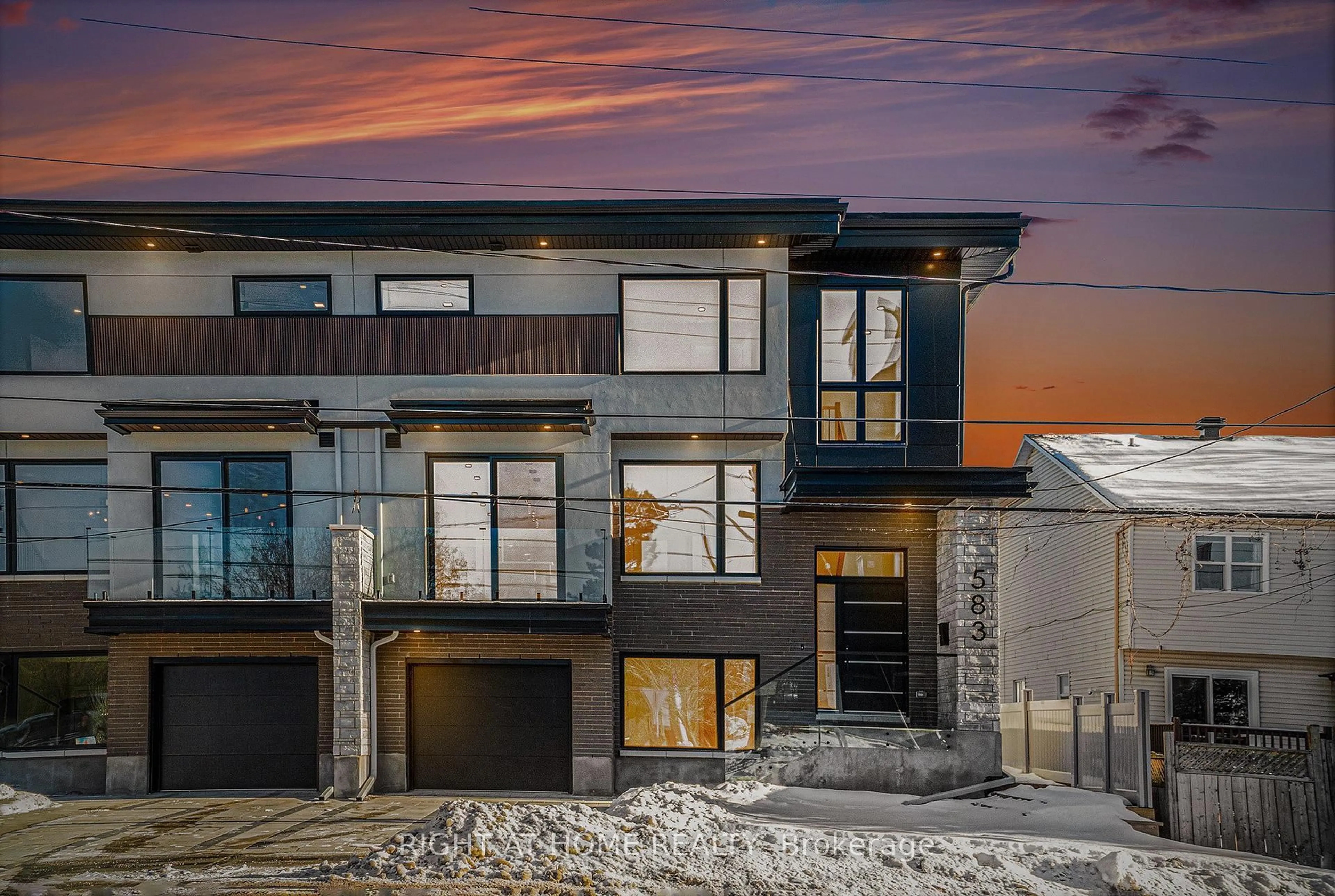 Home with brick exterior material, street for 583 Codd's Rd, Ottawa Ontario K1K 2G6