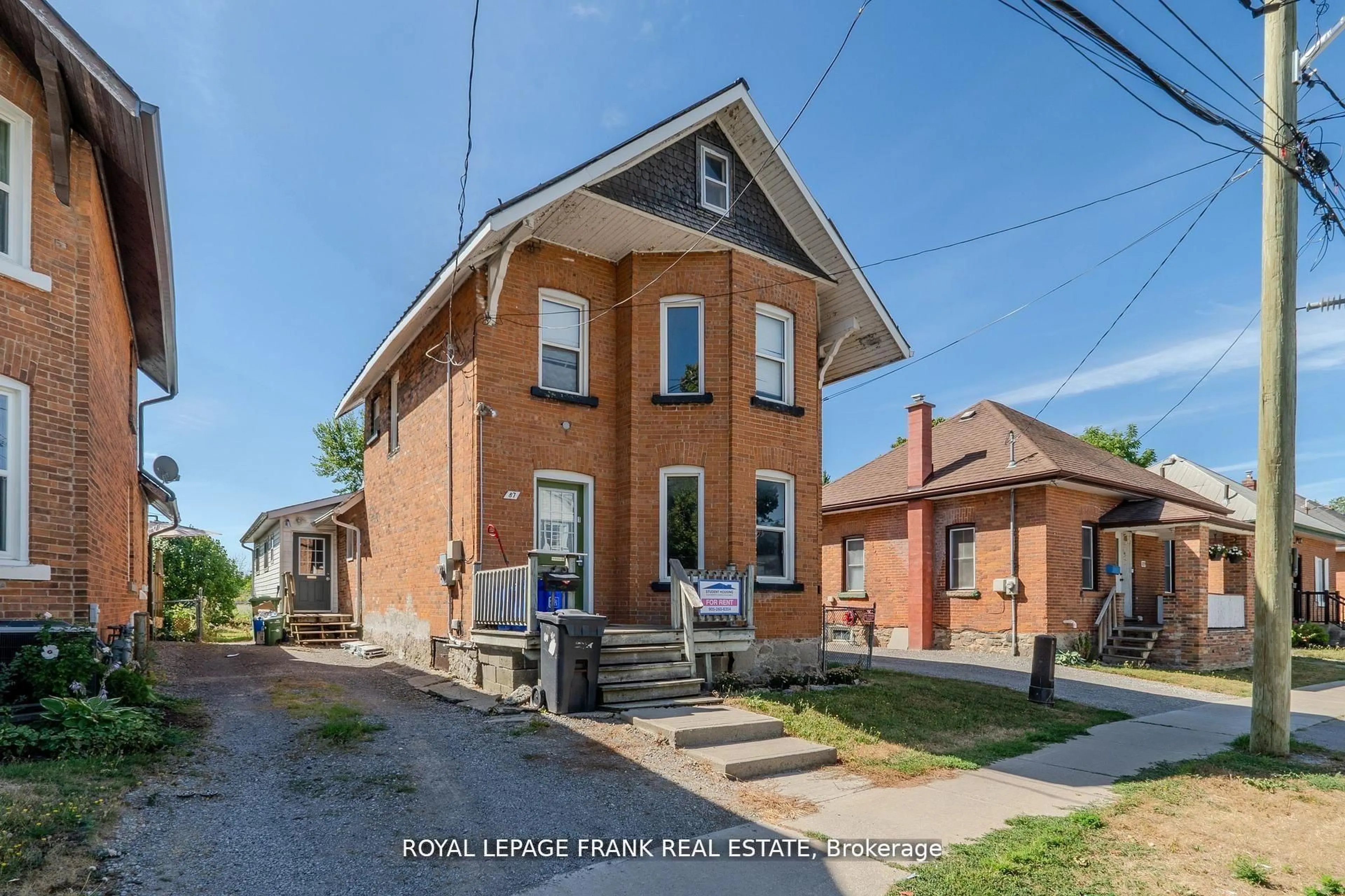 Home with brick exterior material, street for 87 Durham St, Kawartha Lakes Ontario K9V 2P8