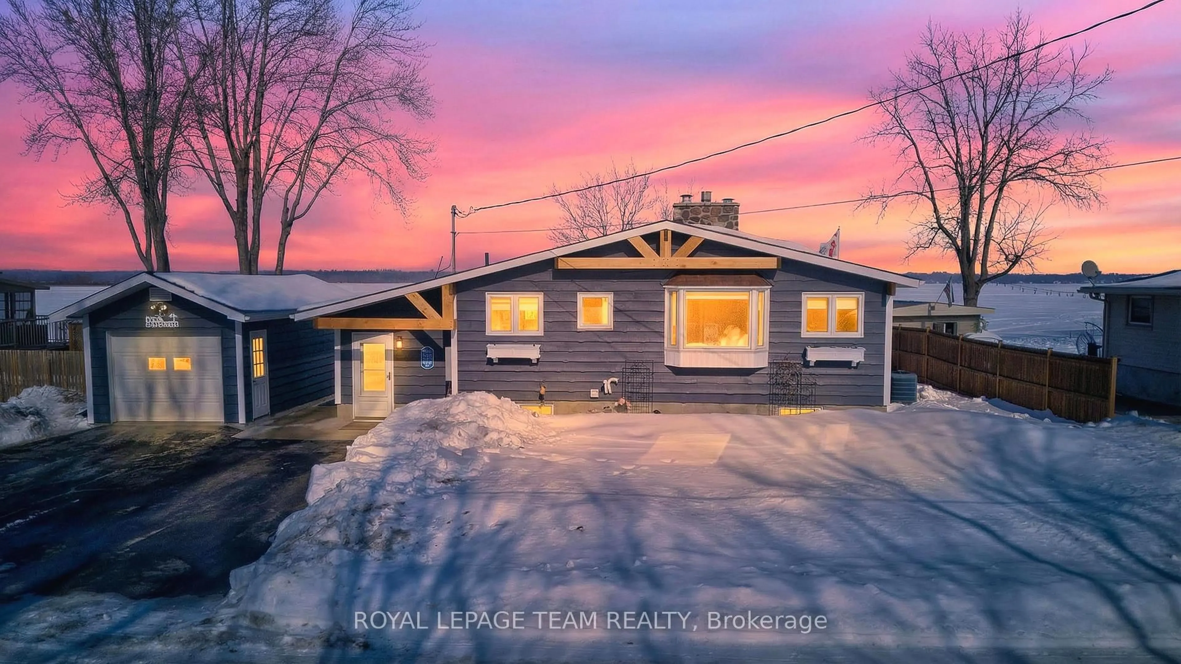 A pic from outside/outdoor area/front of a property/back of a property/a pic from drone, street for 128 Grasshopper Point Rd, Drummond/North Elmsley Ontario K7H 0J4