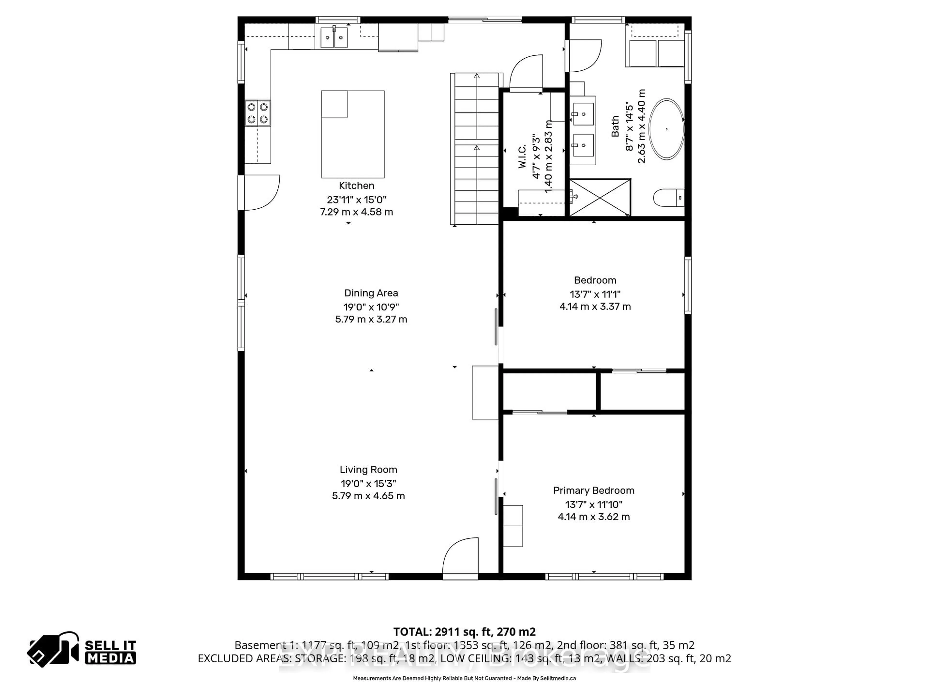 Floor plan for 850 Chapman St, Clarence-Rockland Ontario K4K 1E6