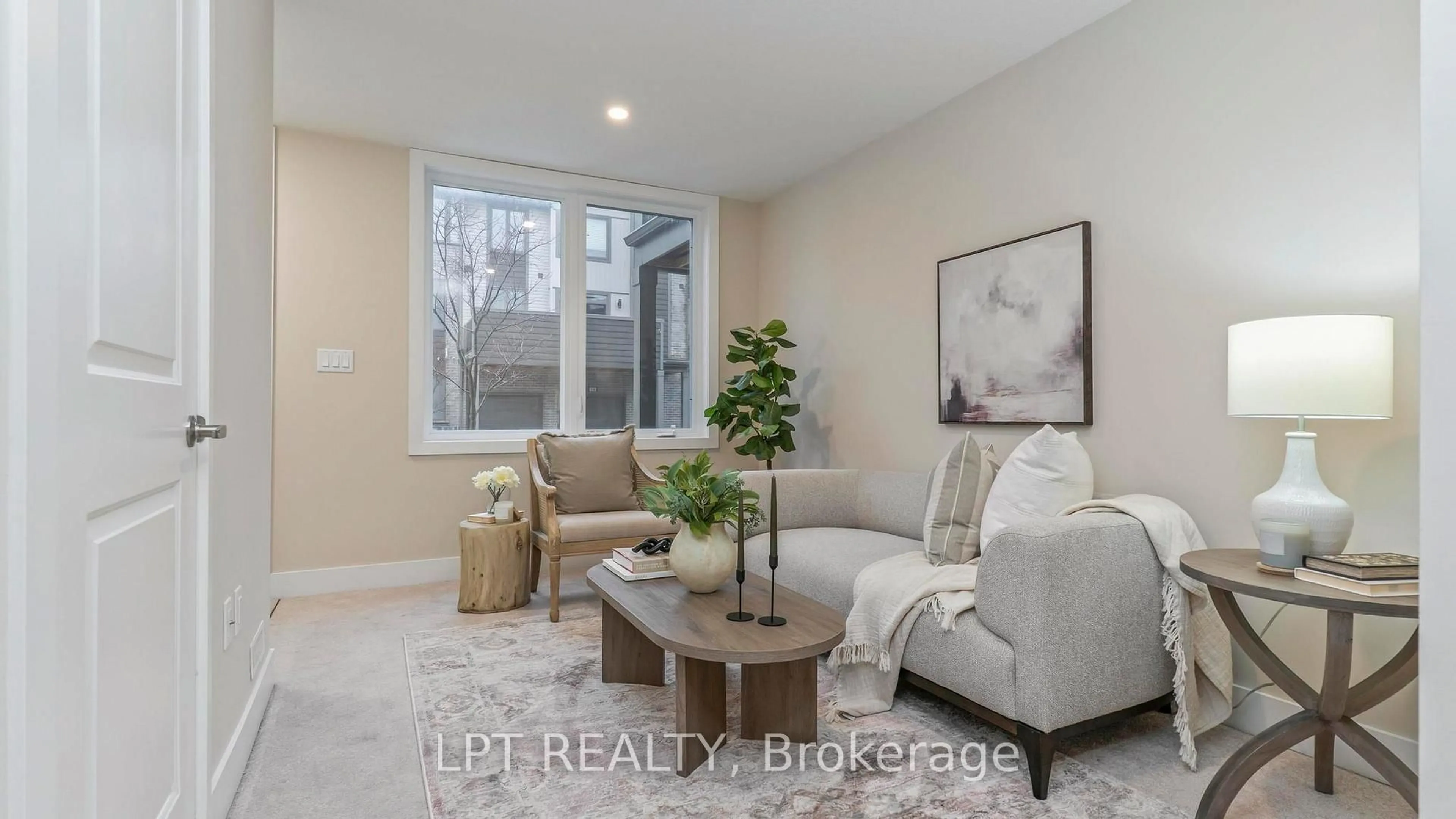 Living room with furniture, unknown for 1960 Dalmagarry Rd #110, London North Ontario N6G 0T8