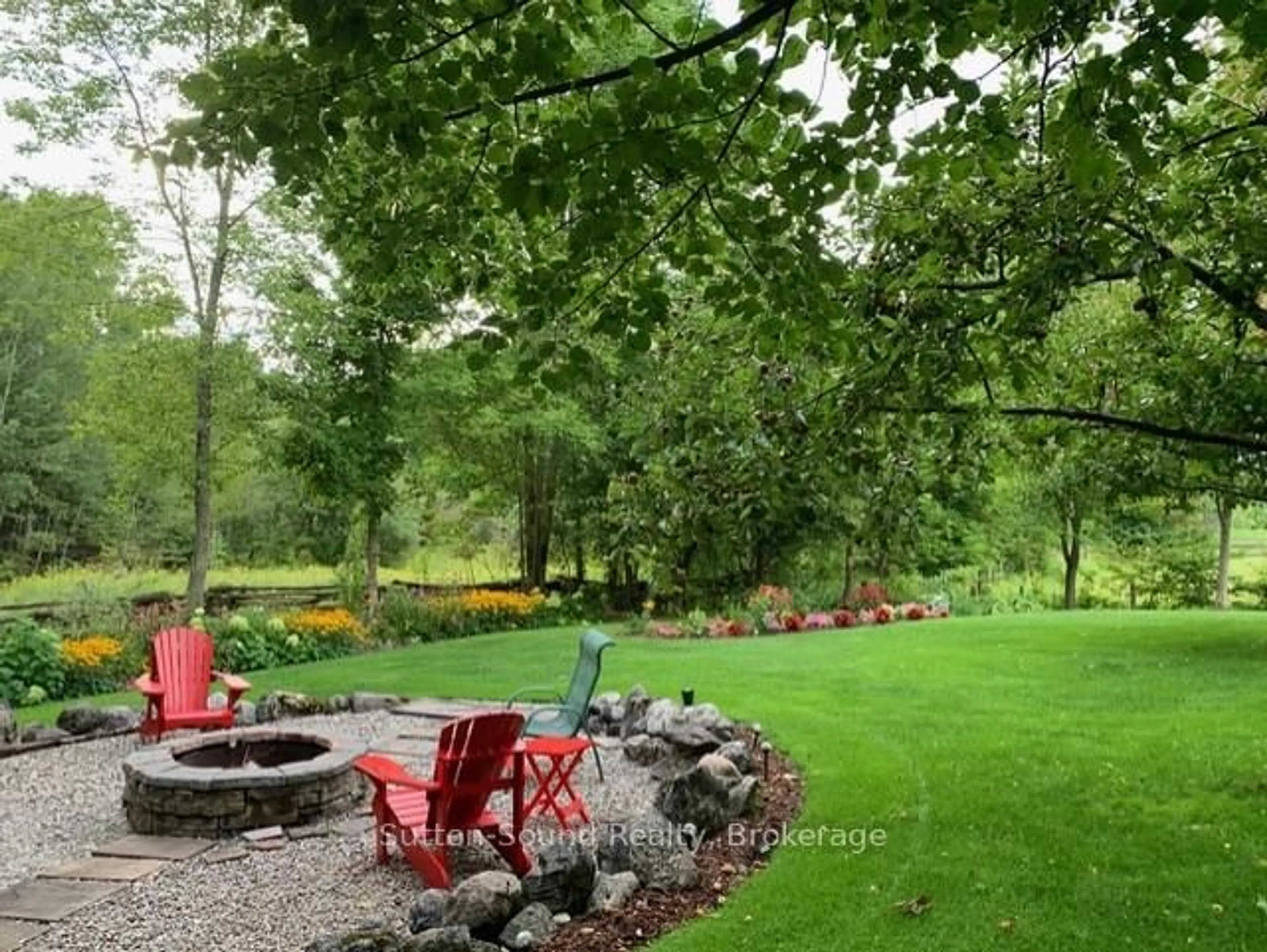 Patio, forest/trees view for 236214 2B Concession, Chatsworth Ontario N0H 1G0