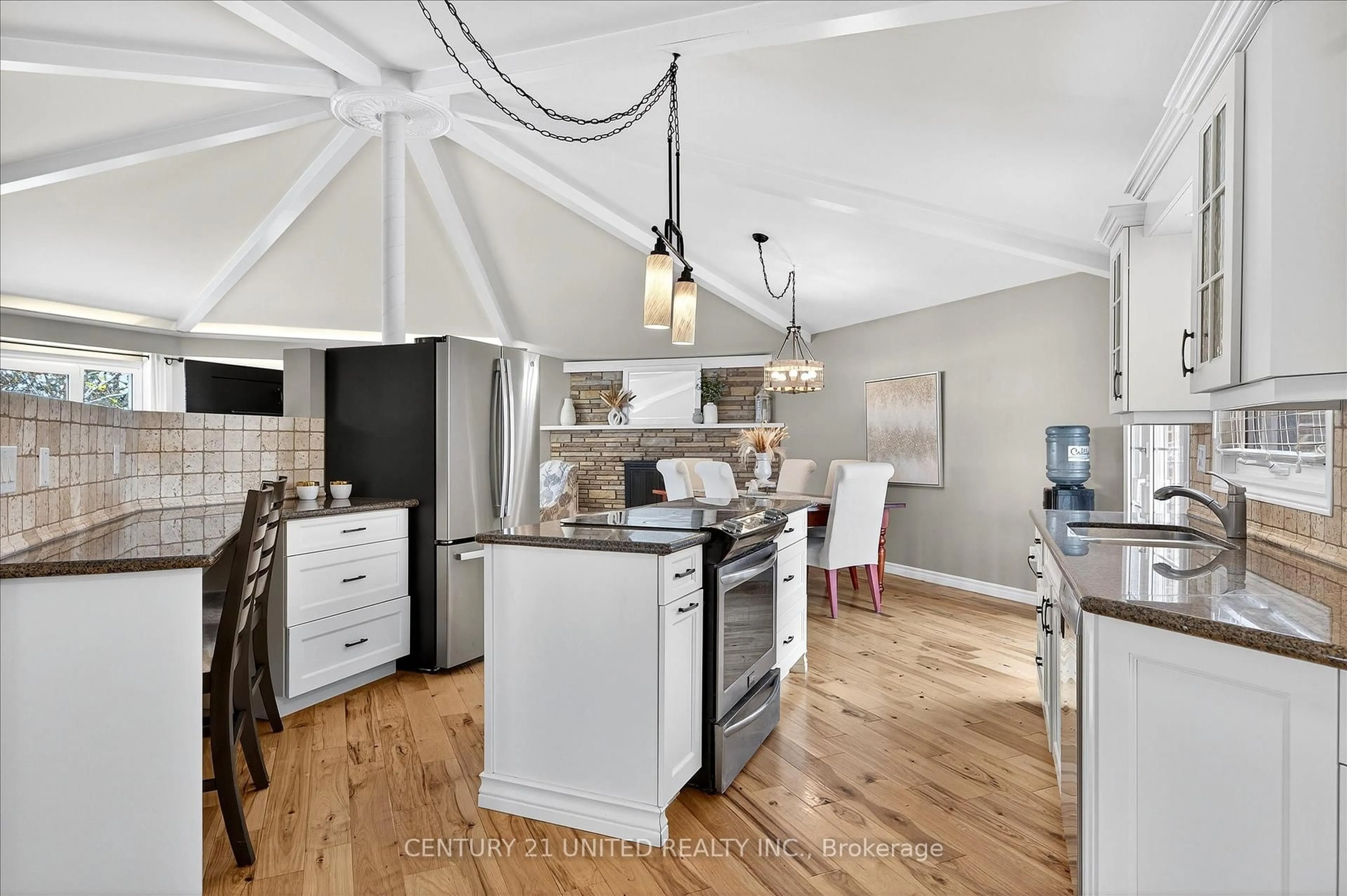 Open concept kitchen, unknown for 105 Ridgewood Rd, Peterborough Ontario K9J 1P2