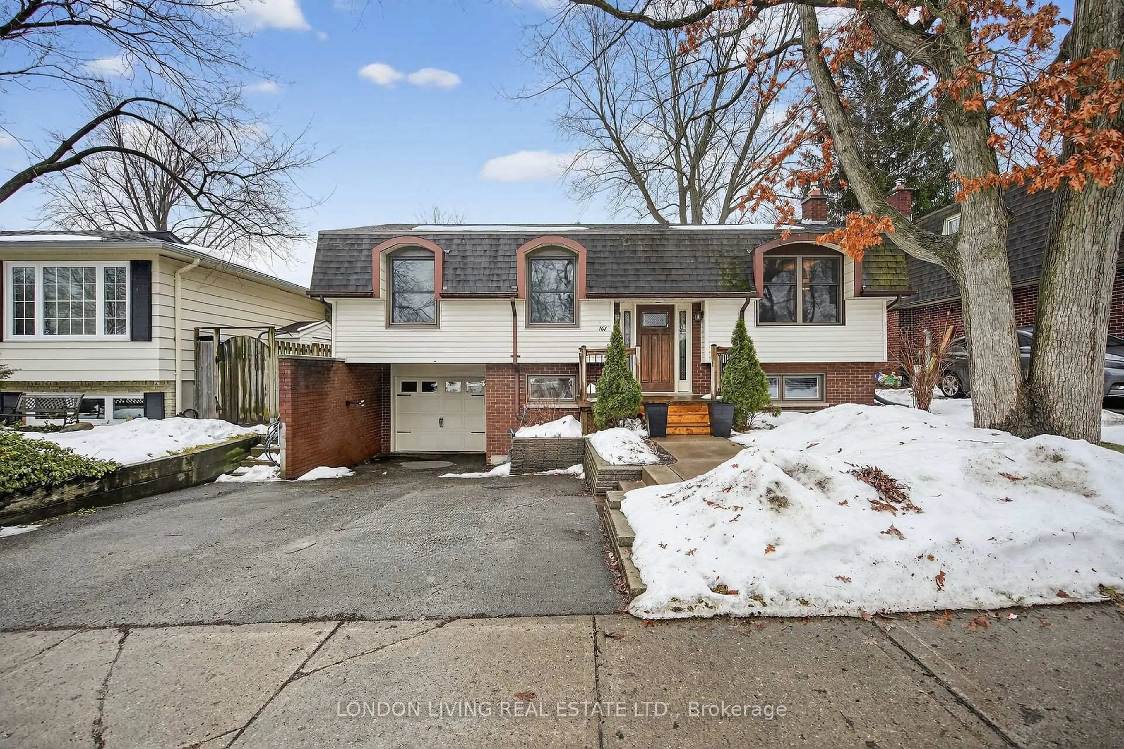 Home with brick exterior material, street for 167 Dearborn Ave, London South Ontario N6K 2W6