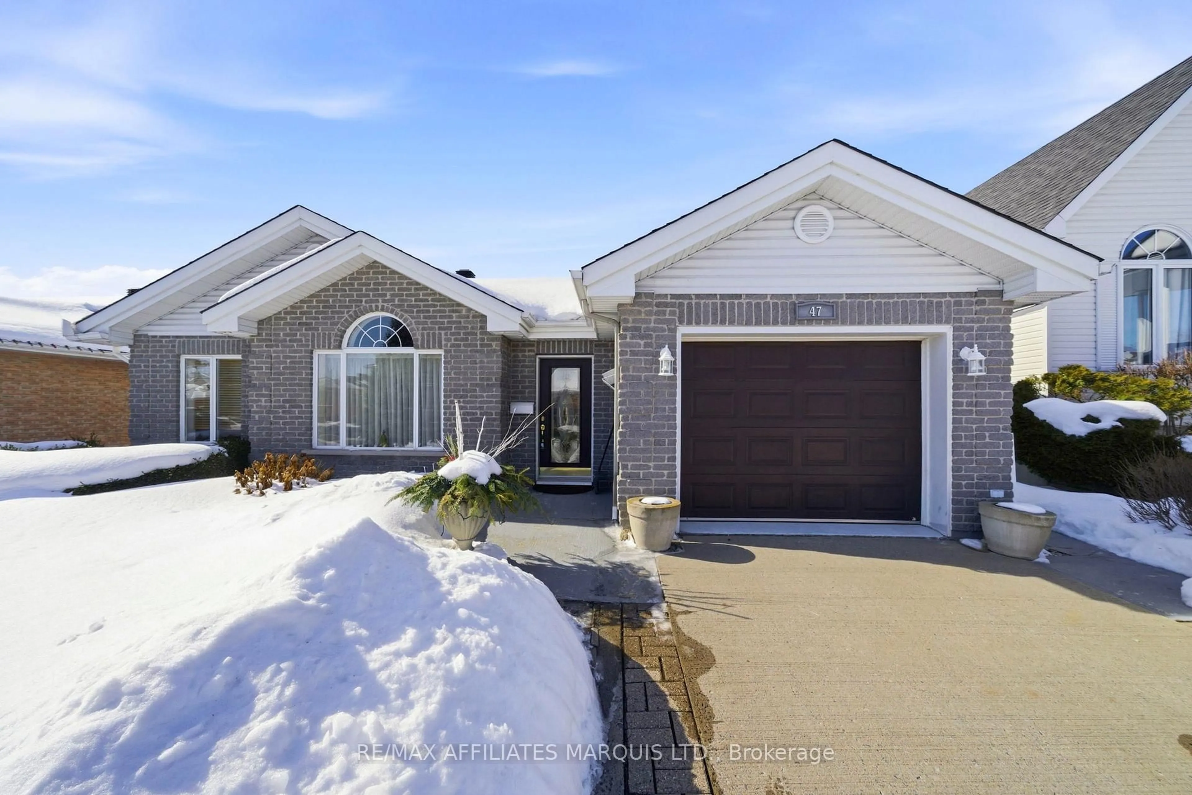 Home with brick exterior material, street for 47 Barnhart Dr, South Stormont Ontario K0C 1P0