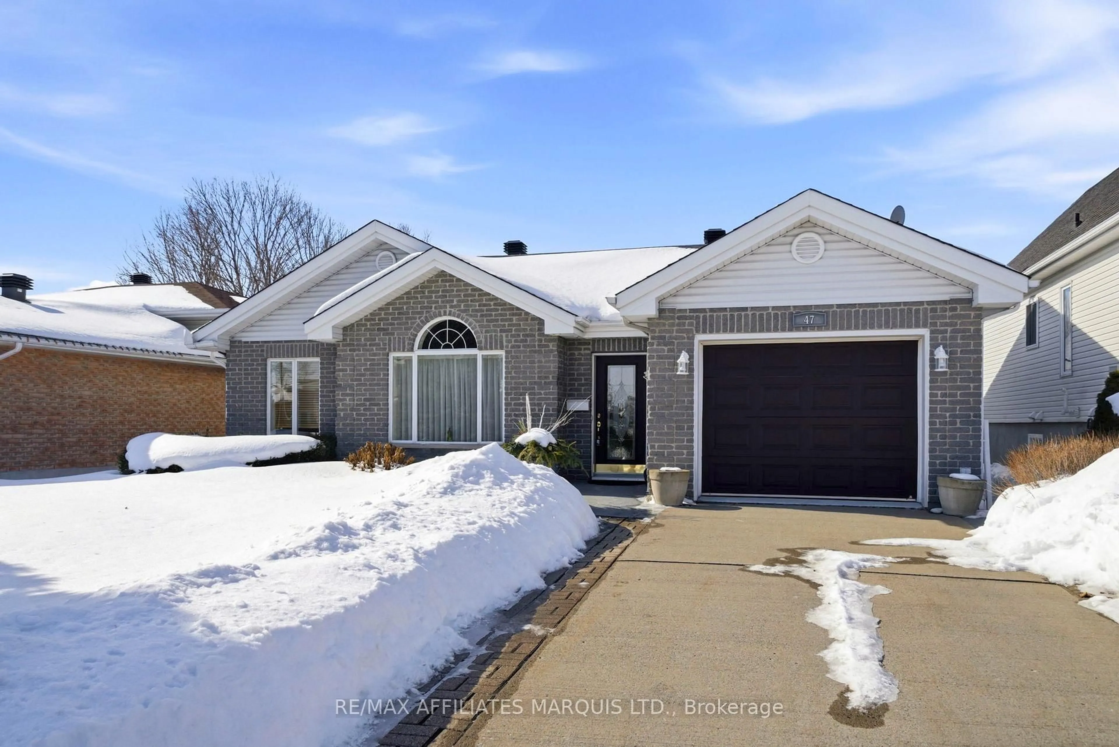 Home with brick exterior material, street for 47 Barnhart Dr, South Stormont Ontario K0C 1P0