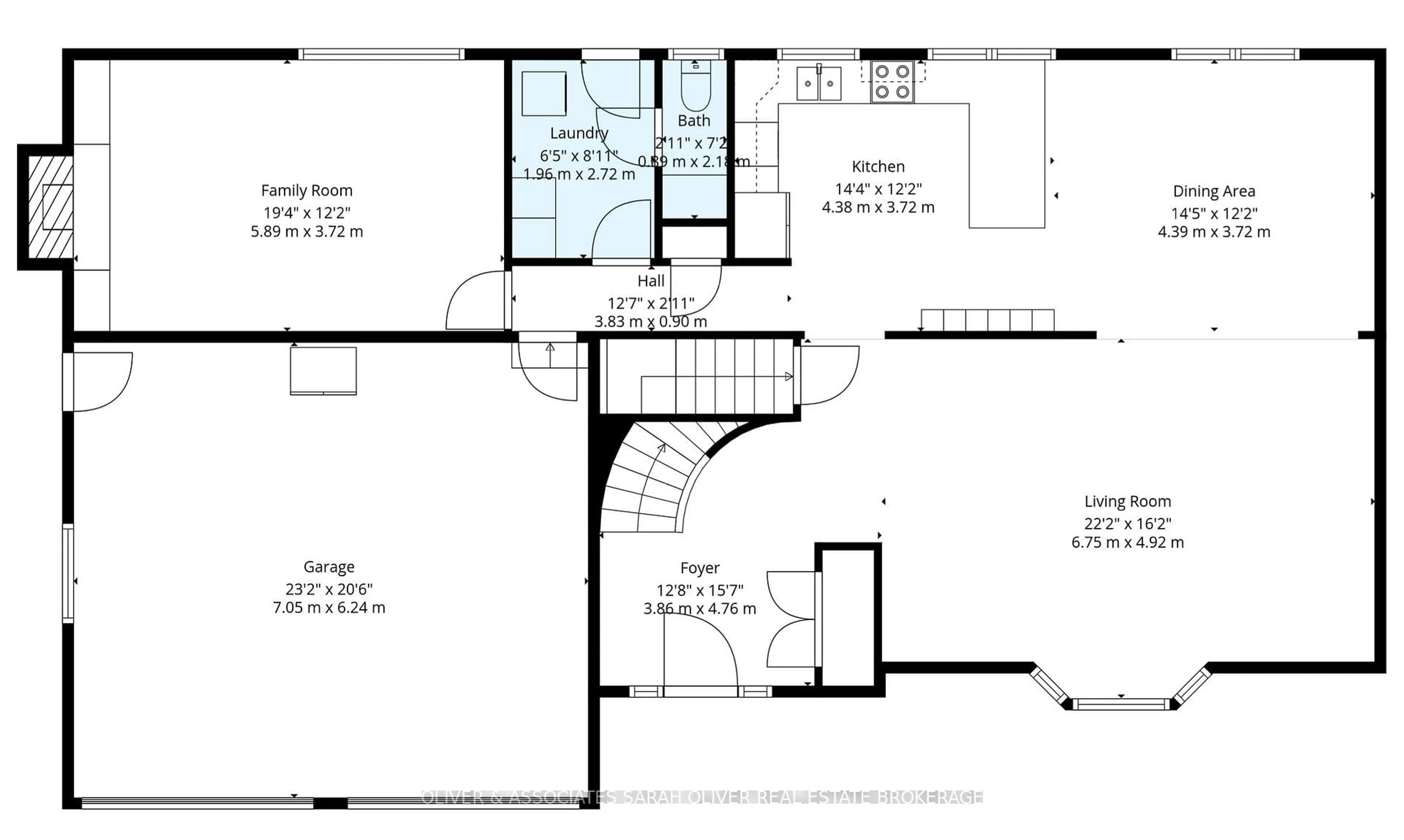 Floor plan for 27 Scottsdale St, London South Ontario N6P 1E5