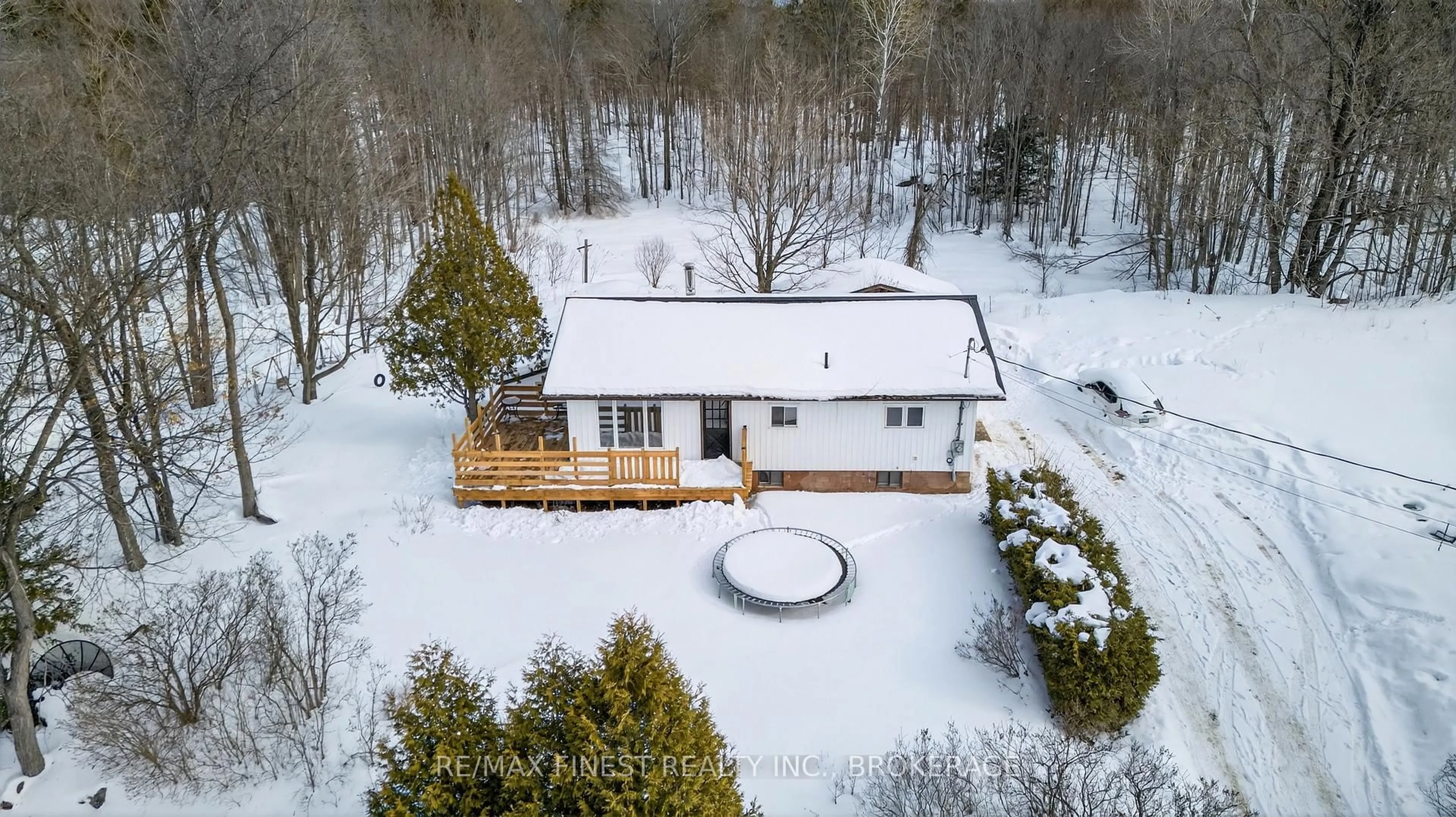 A pic from outside/outdoor area/front of a property/back of a property/a pic from drone, unknown for 12452 Road 38 Rd, Tichborne Ontario K0H 2V0